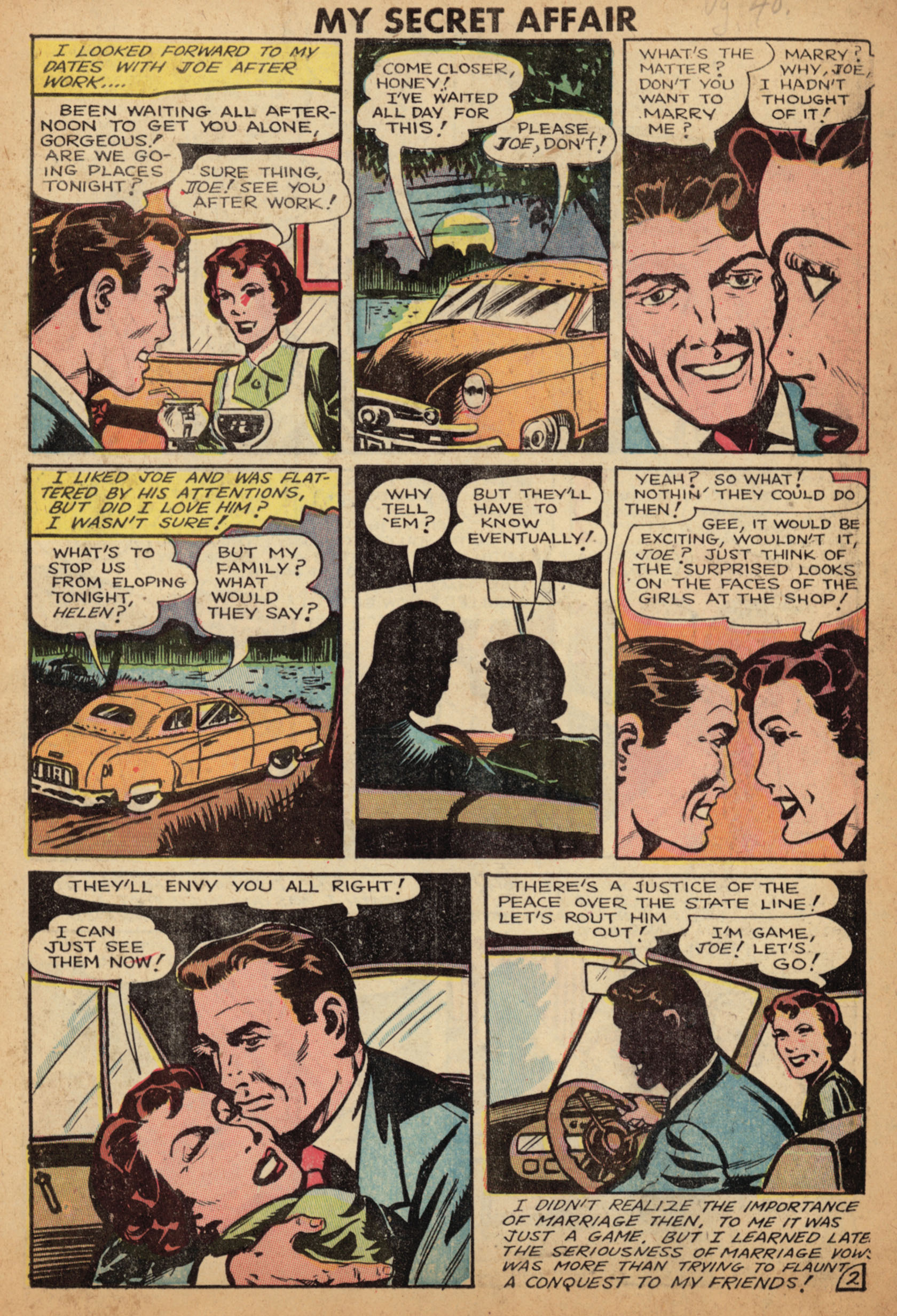 Read online My Secret Affair comic -  Issue #2 - 3