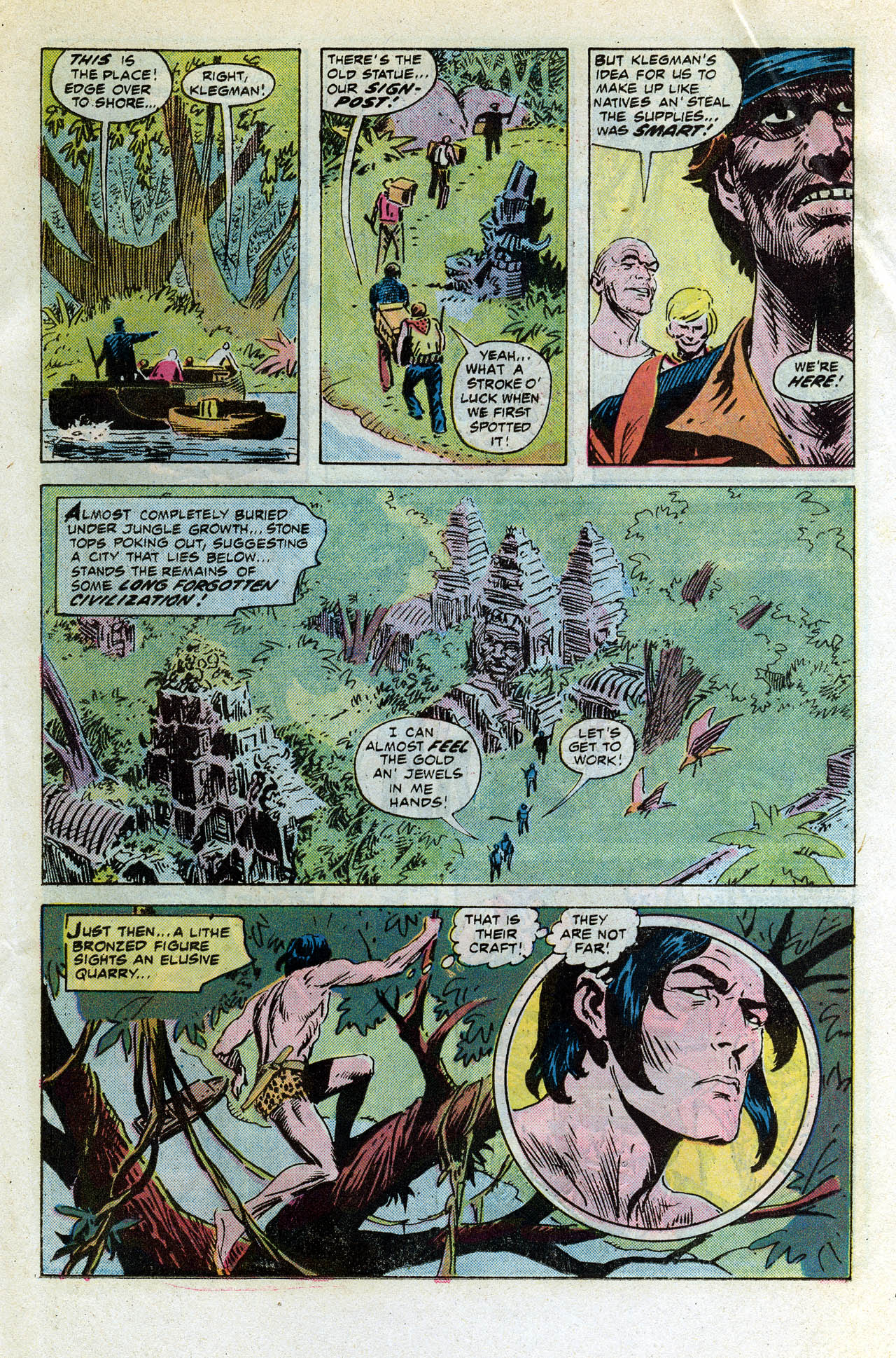 Read online Tarzan (1972) comic -  Issue #258 - 14