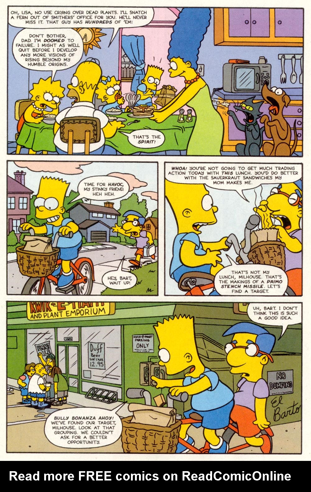 Read online Treehouse of Horror comic -  Issue #1 - 8