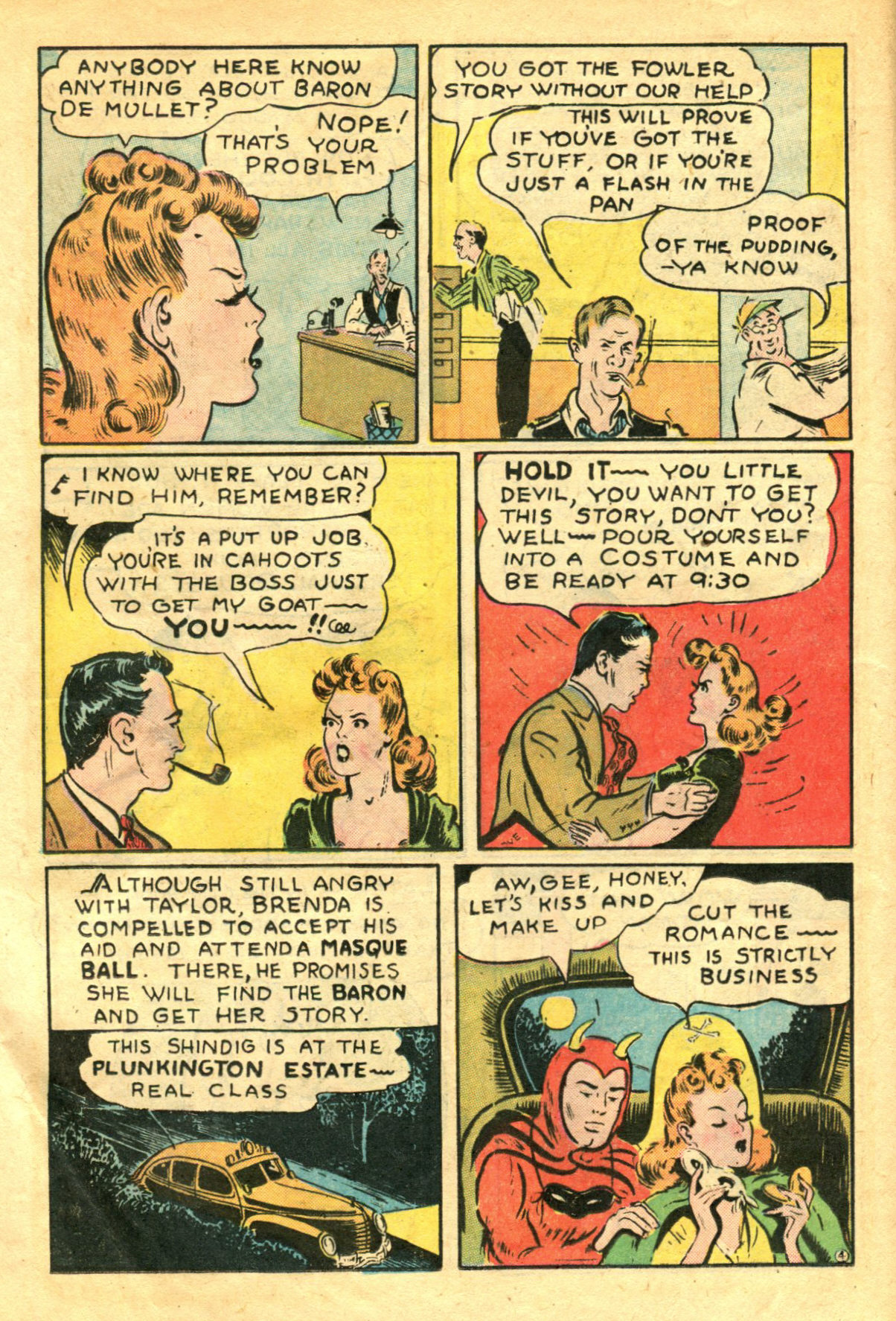 Read online Brenda Starr (1947) comic -  Issue #13 - 14