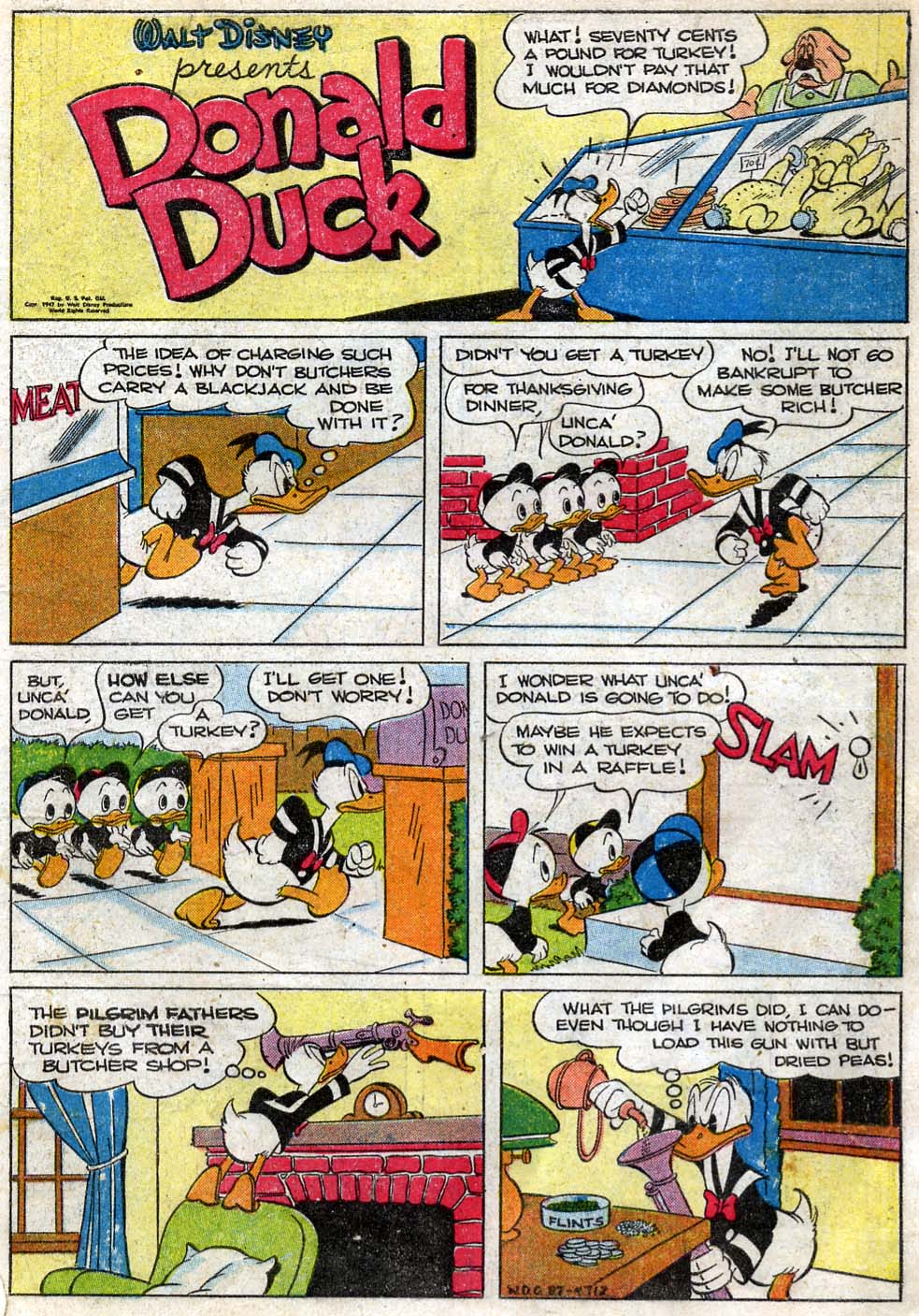 Read online Walt Disney's Comics and Stories comic -  Issue #87 - 3