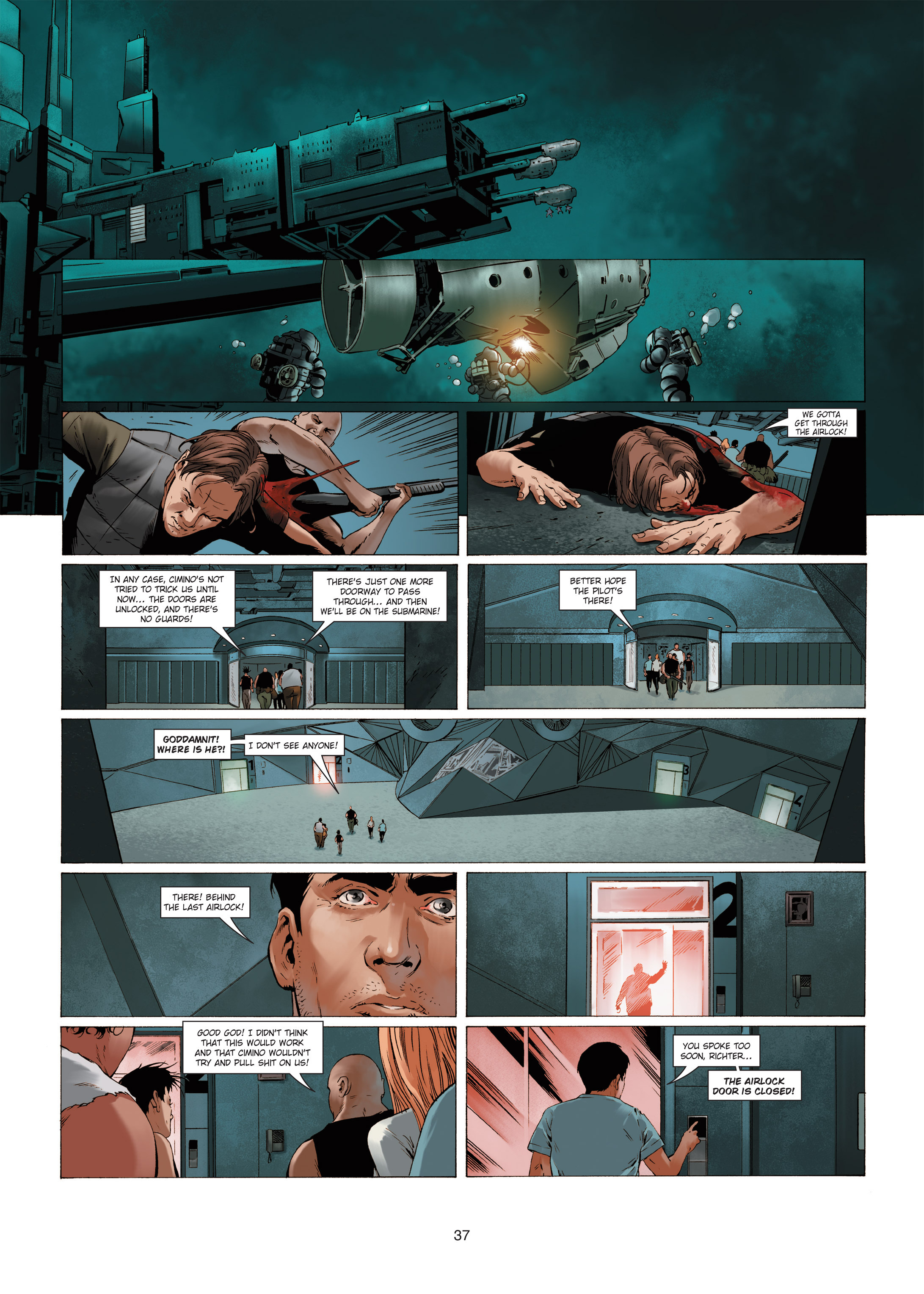 Read online Deepwater Prison comic -  Issue #3 - 37