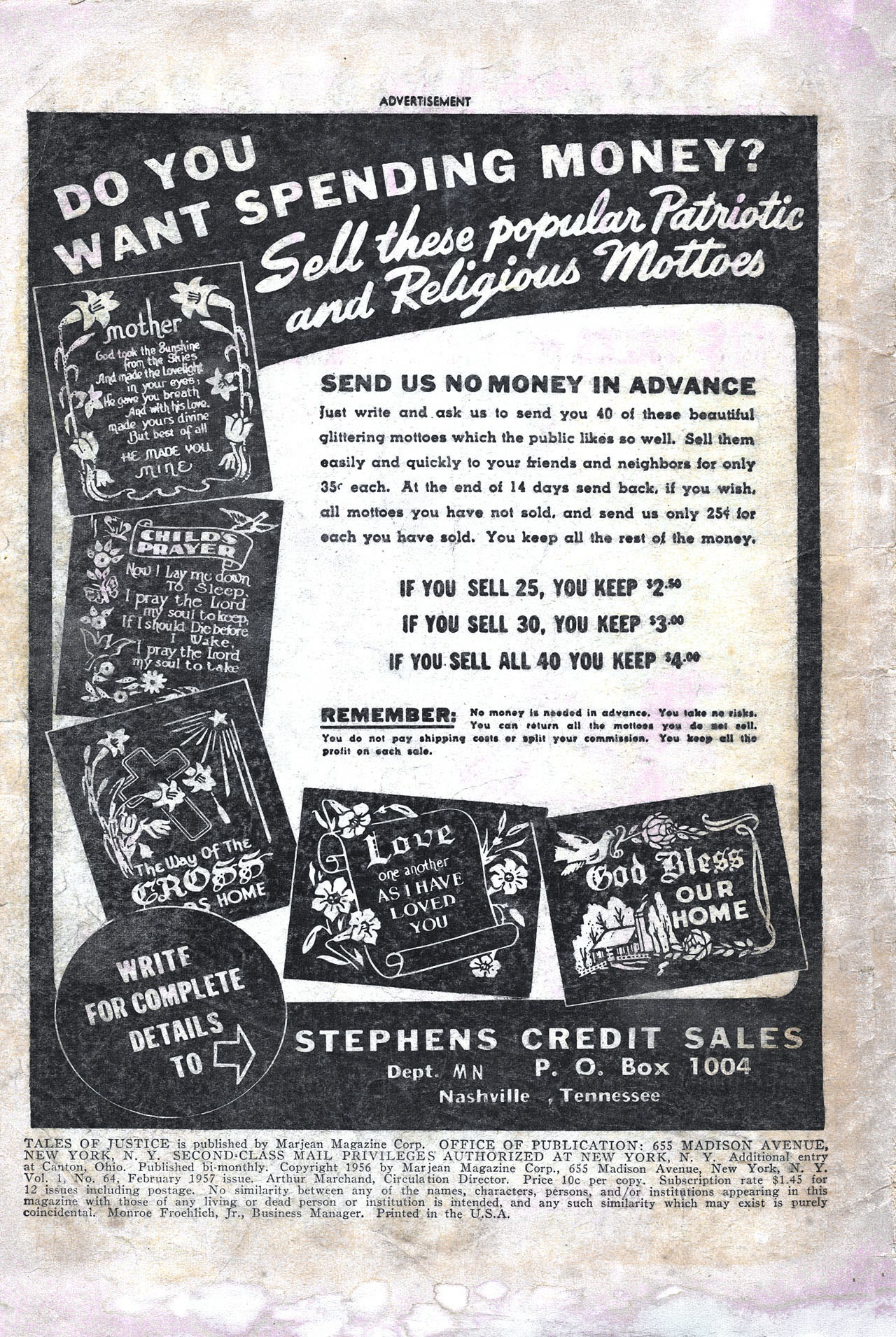 Read online Tales of Justice comic -  Issue #64 - 2