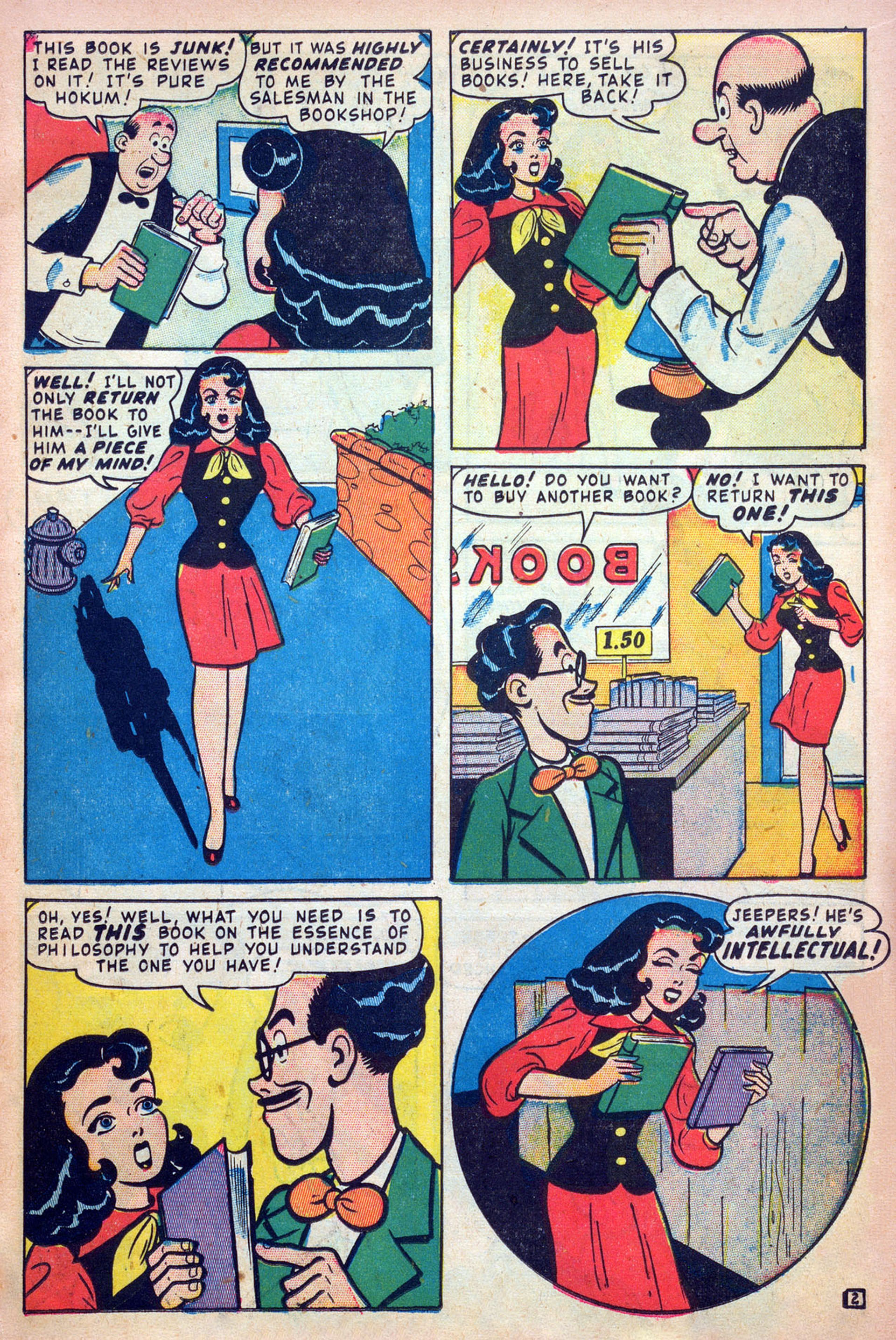 Read online Margie Comics comic -  Issue #39 - 3