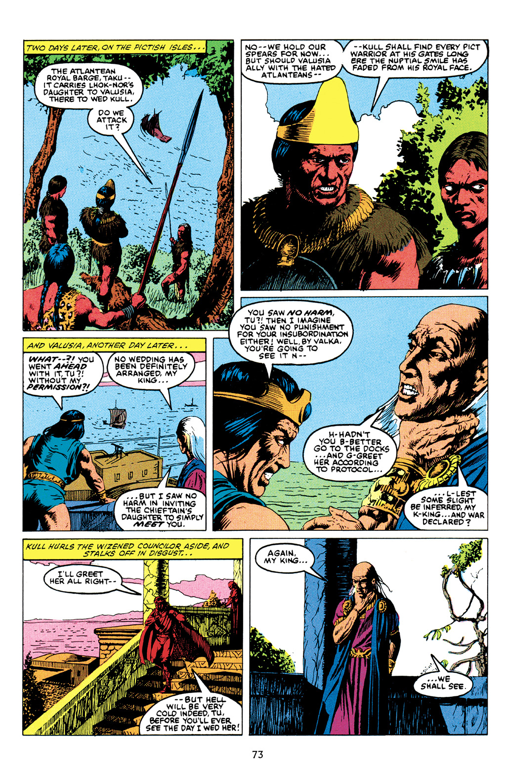Read online The Chronicles of Kull comic -  Issue # TPB 4 (Part 1) - 72