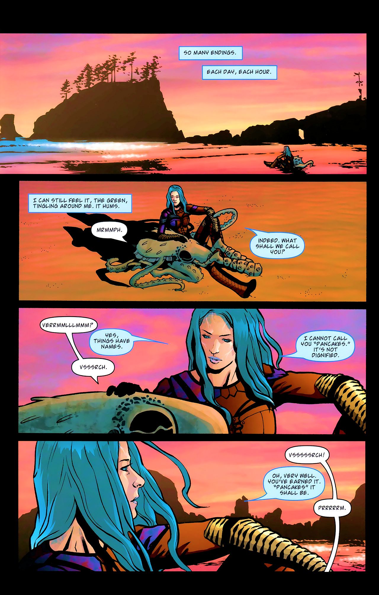 Read online Angel: Illyria: Haunted comic -  Issue #4 - 23