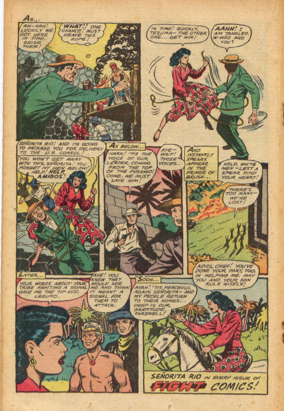 Read online Fight Comics comic -  Issue #64 - 26