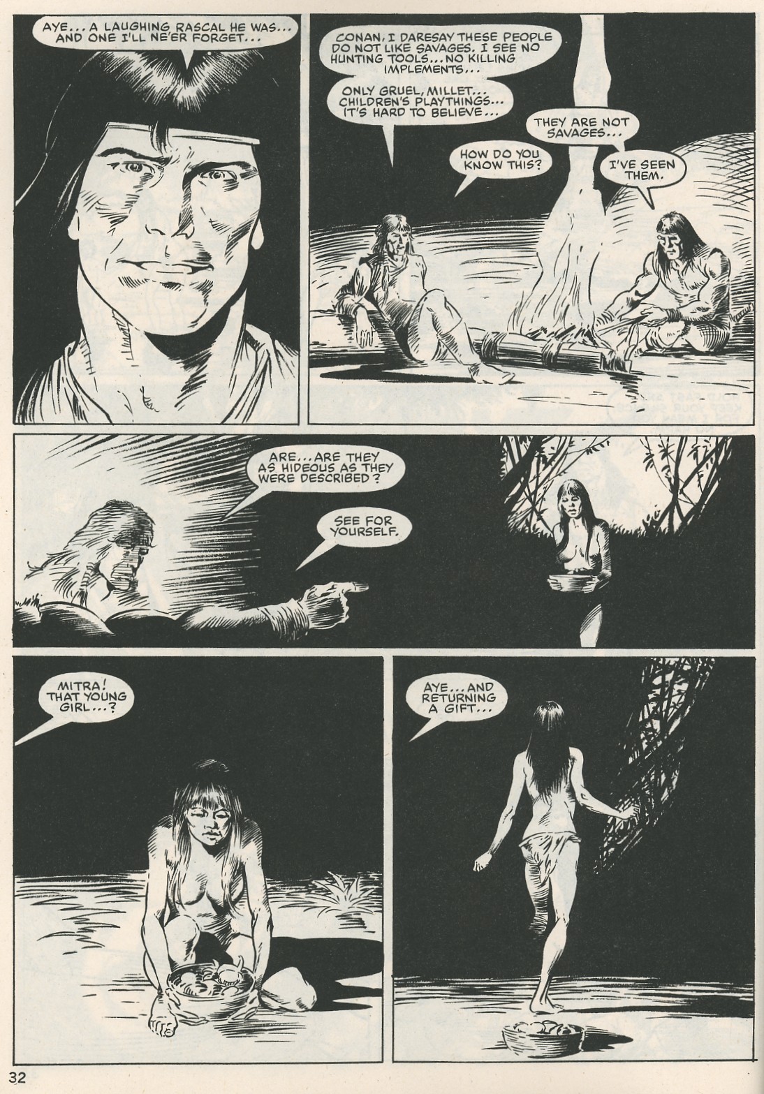Read online The Savage Sword Of Conan comic -  Issue #115 - 32