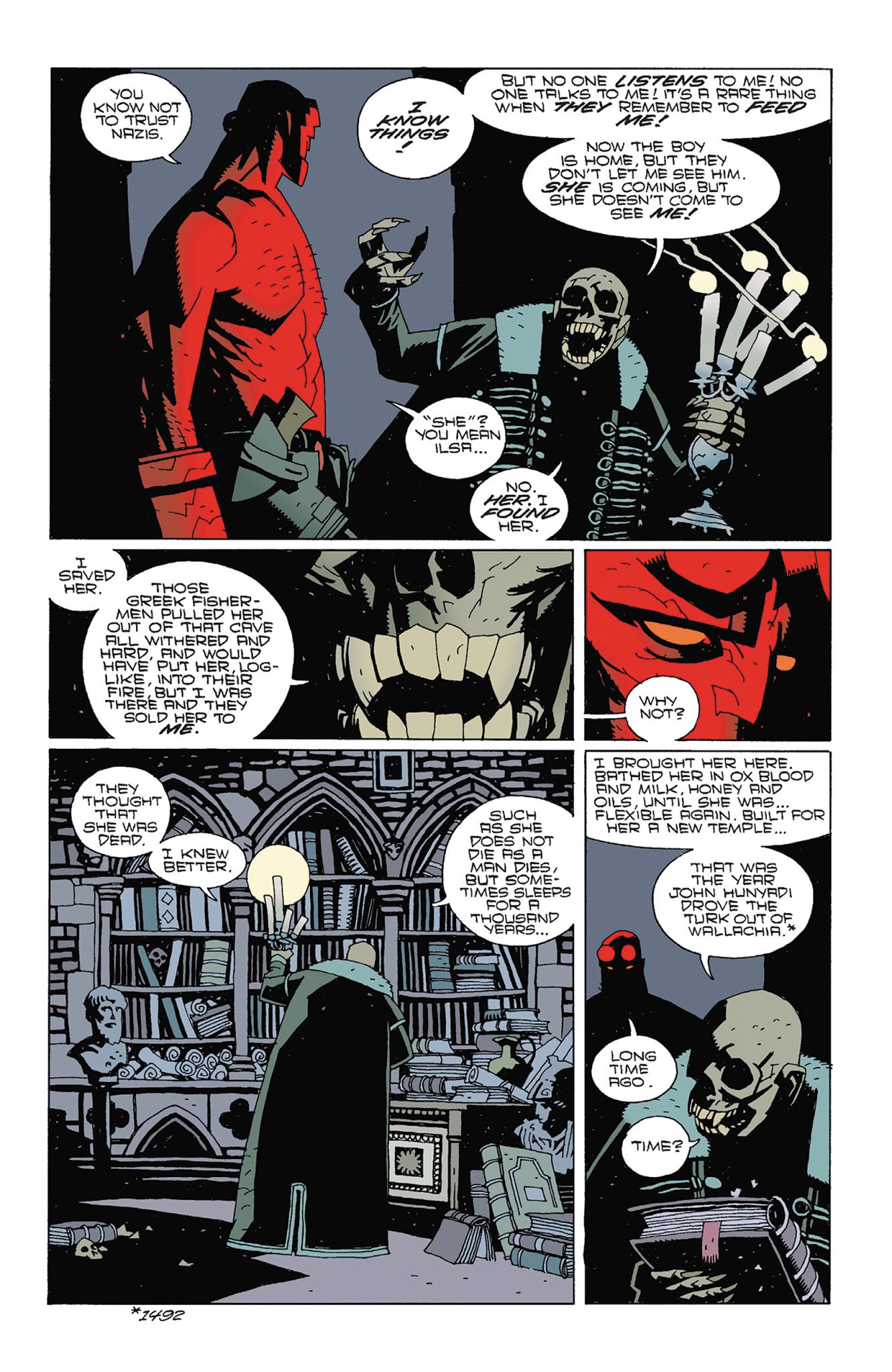 Read online Hellboy: Wake the Devil comic -  Issue # _TPB - 49