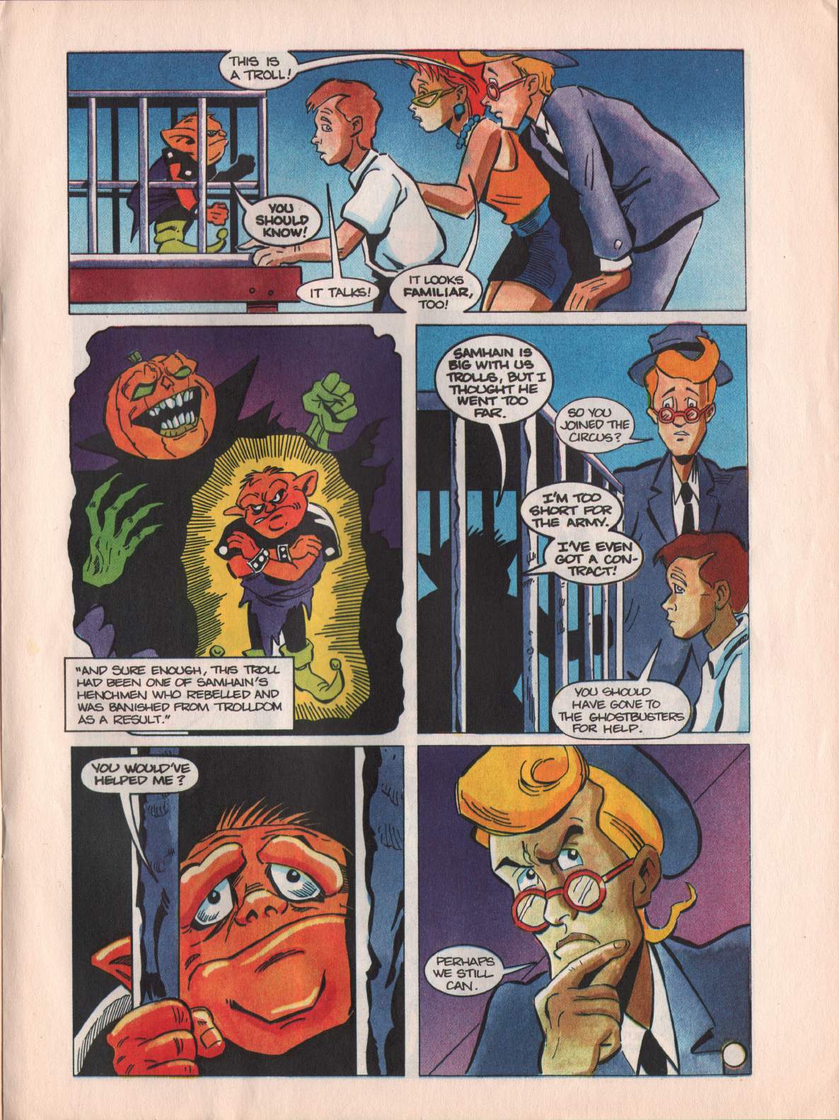 Read online The Real Ghostbusters comic -  Issue #170 - 3