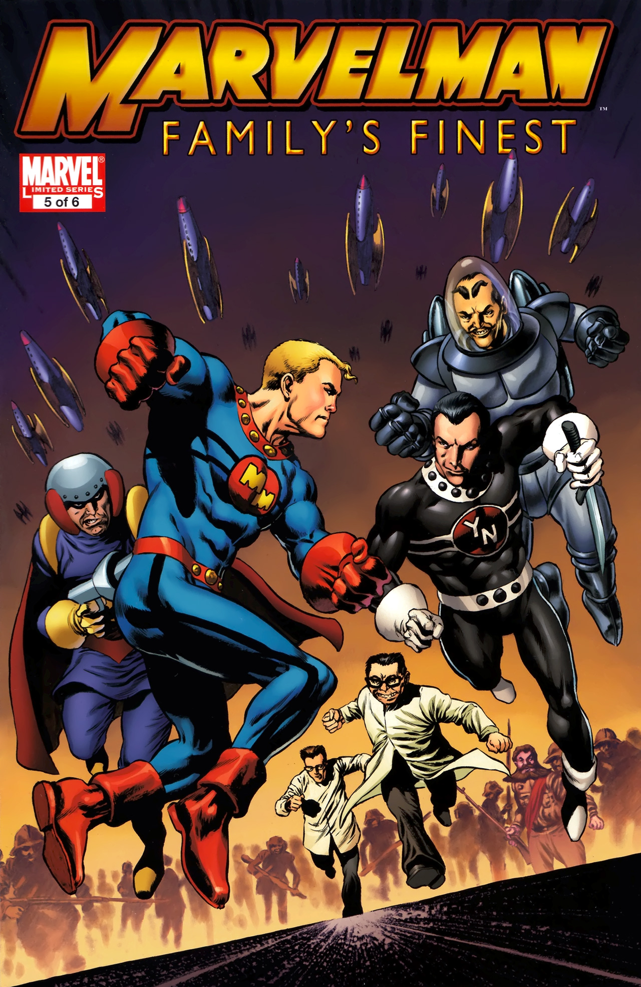 Read online Marvelman Family's Finest comic -  Issue #5 - 1