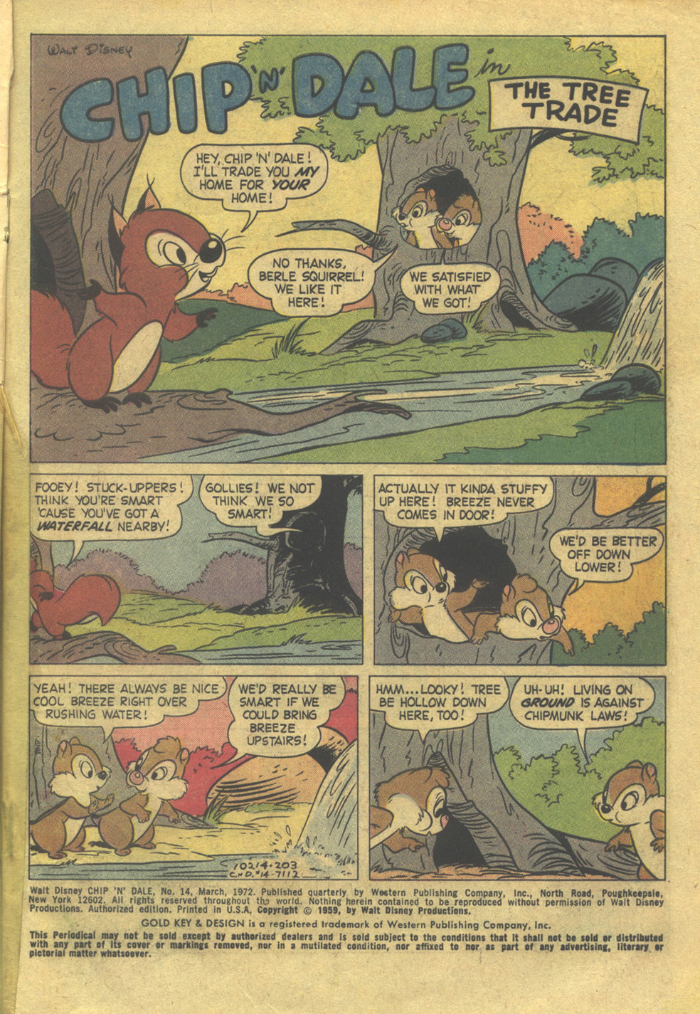 Read online Walt Disney Chip 'n' Dale comic -  Issue #14 - 3
