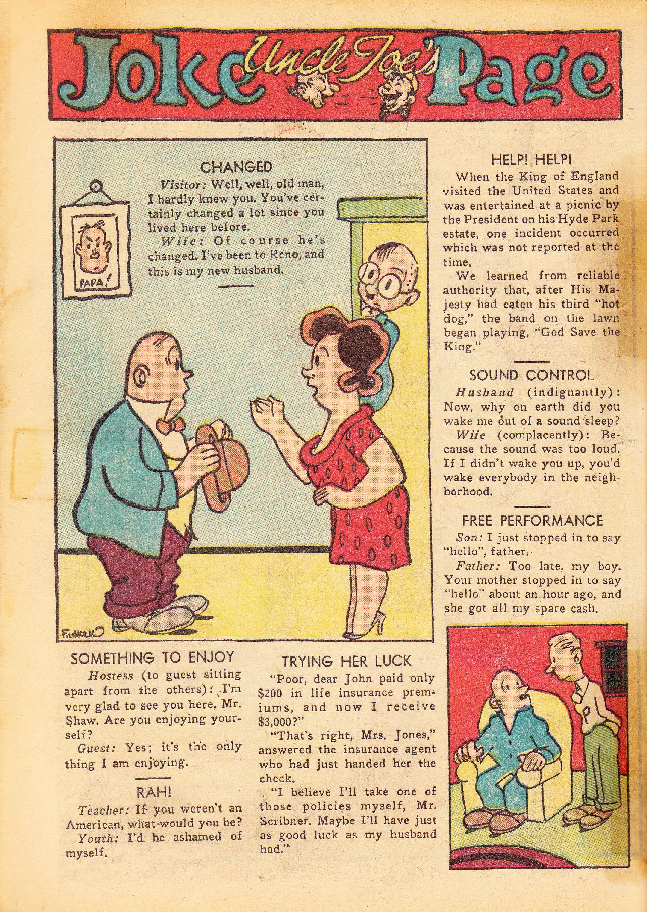 Read online Funny Pages comic -  Issue #34 - 27