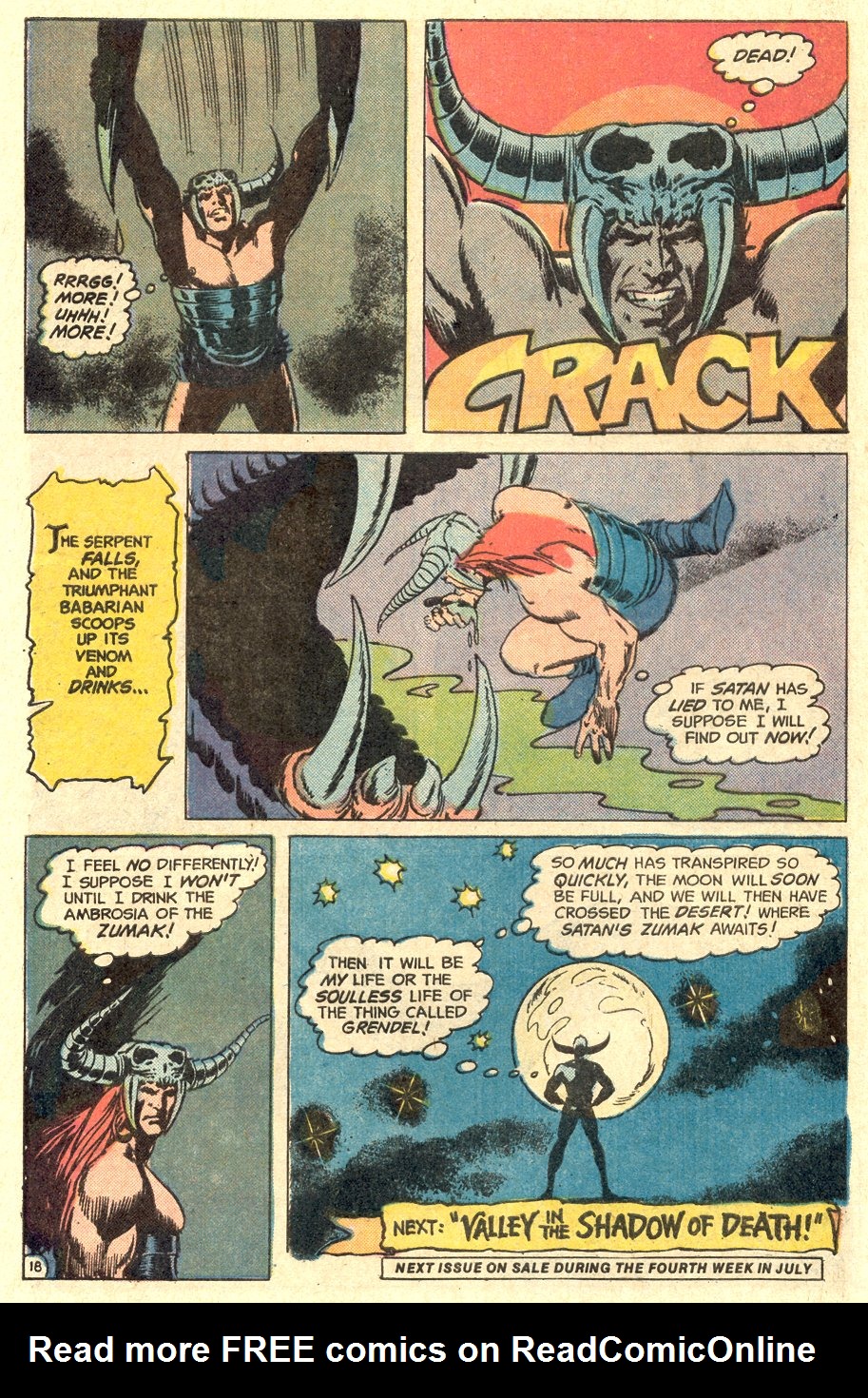 Read online Beowulf (1975) comic -  Issue #3 - 21