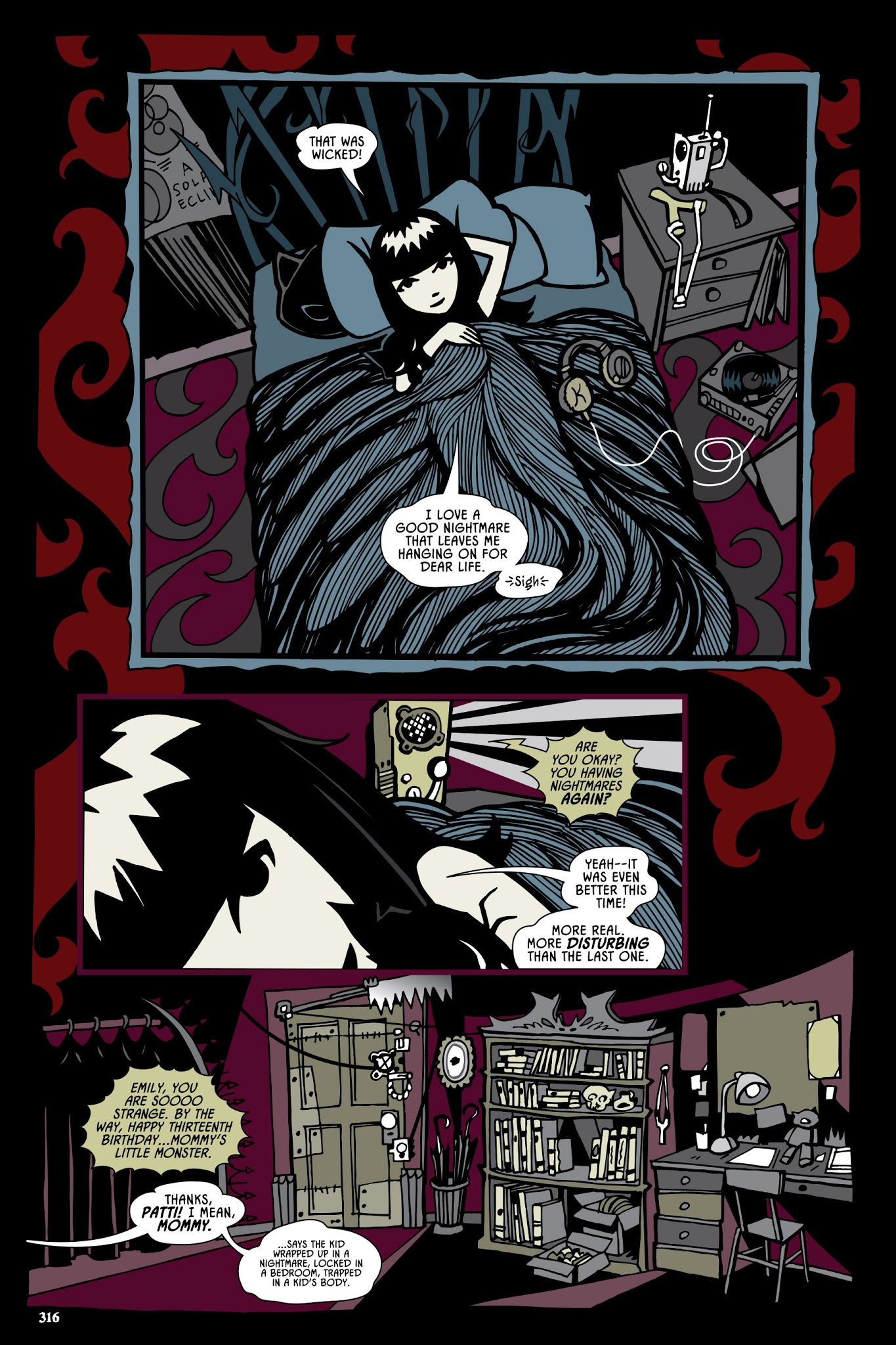 Read online The Complete Emily The Strange: All Things Strange comic -  Issue # TPB - 302