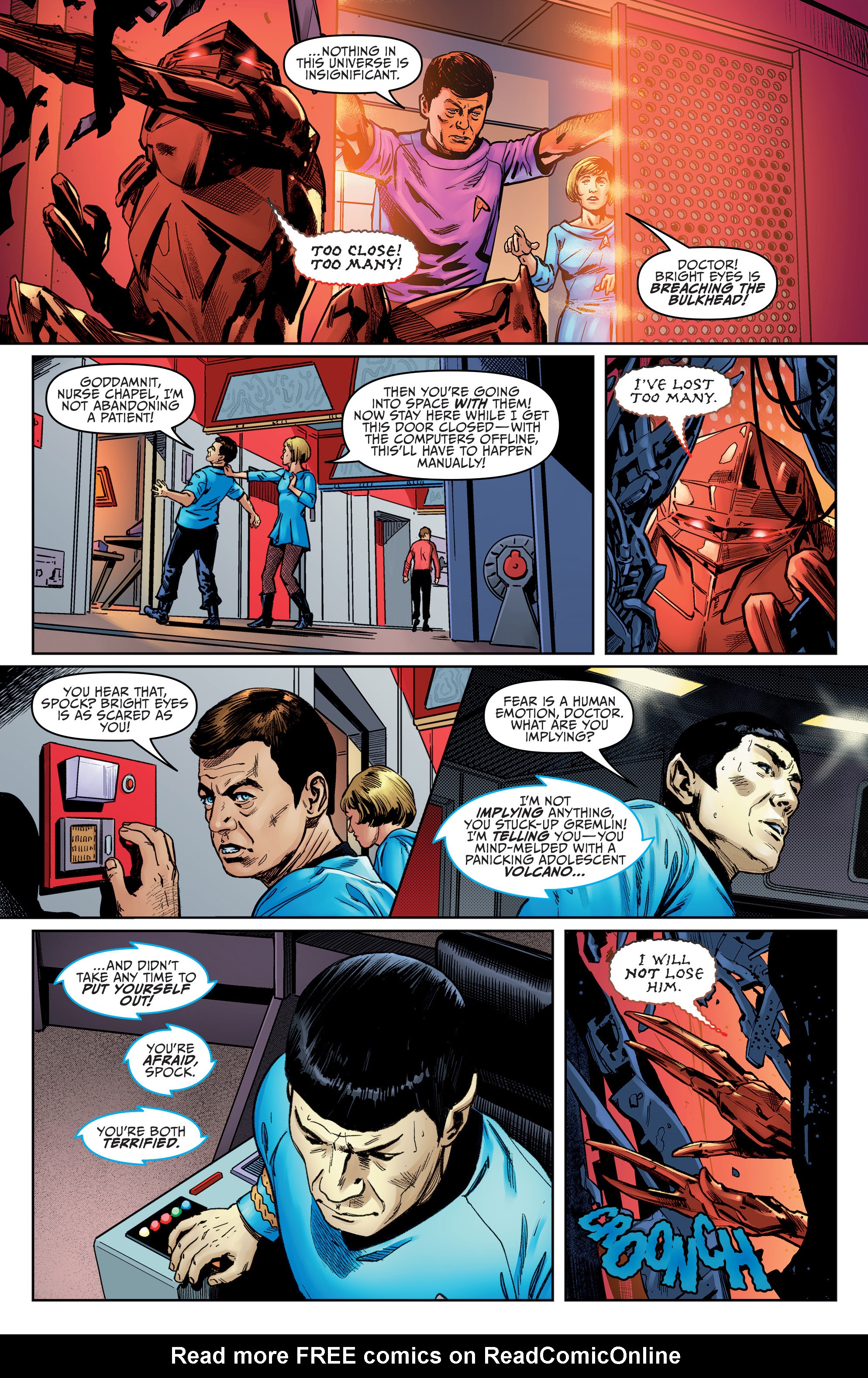 Read online Star Trek: Year Five comic -  Issue #8 - 8