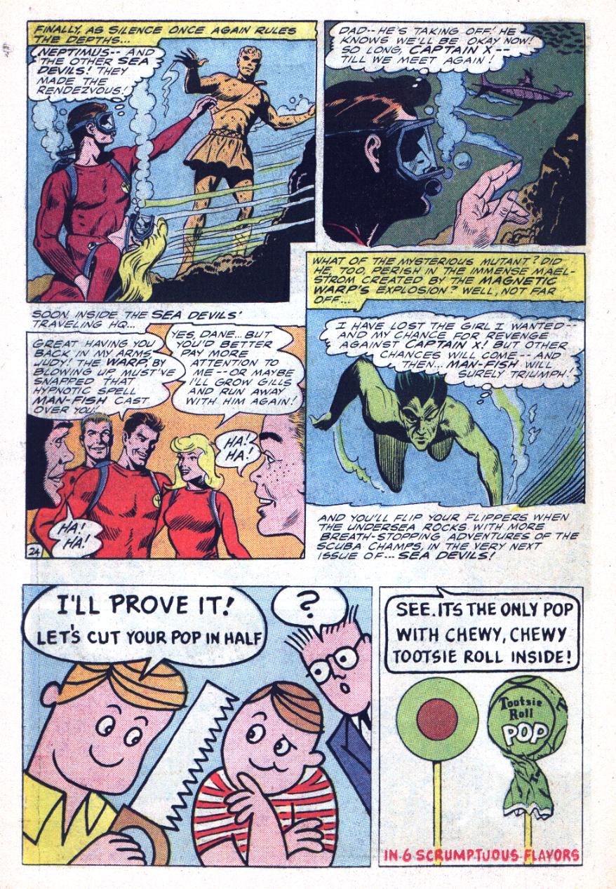 Read online Sea Devils comic -  Issue #26 - 35