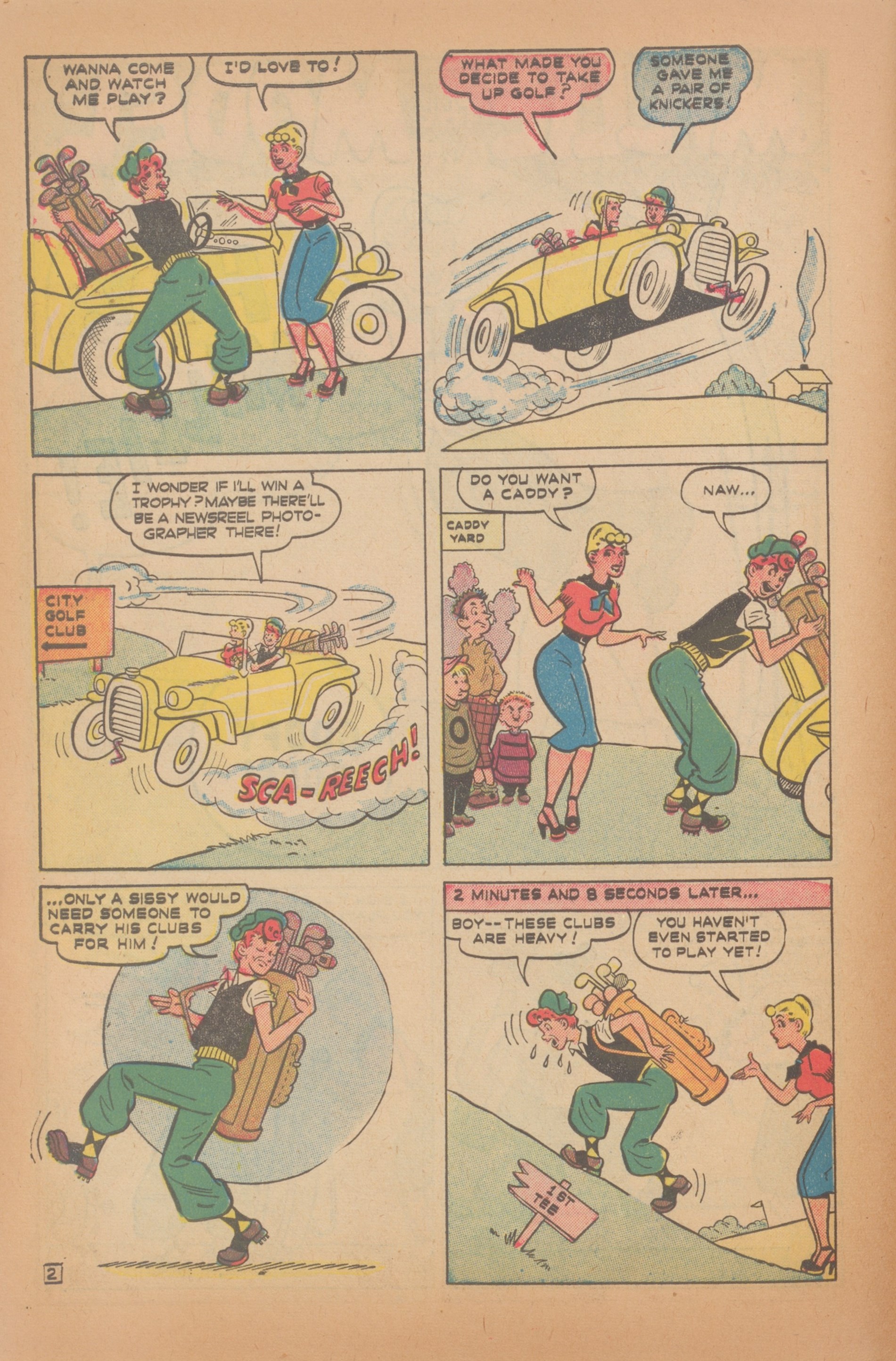 Read online Hedy Of Hollywood Comics comic -  Issue #37 - 42