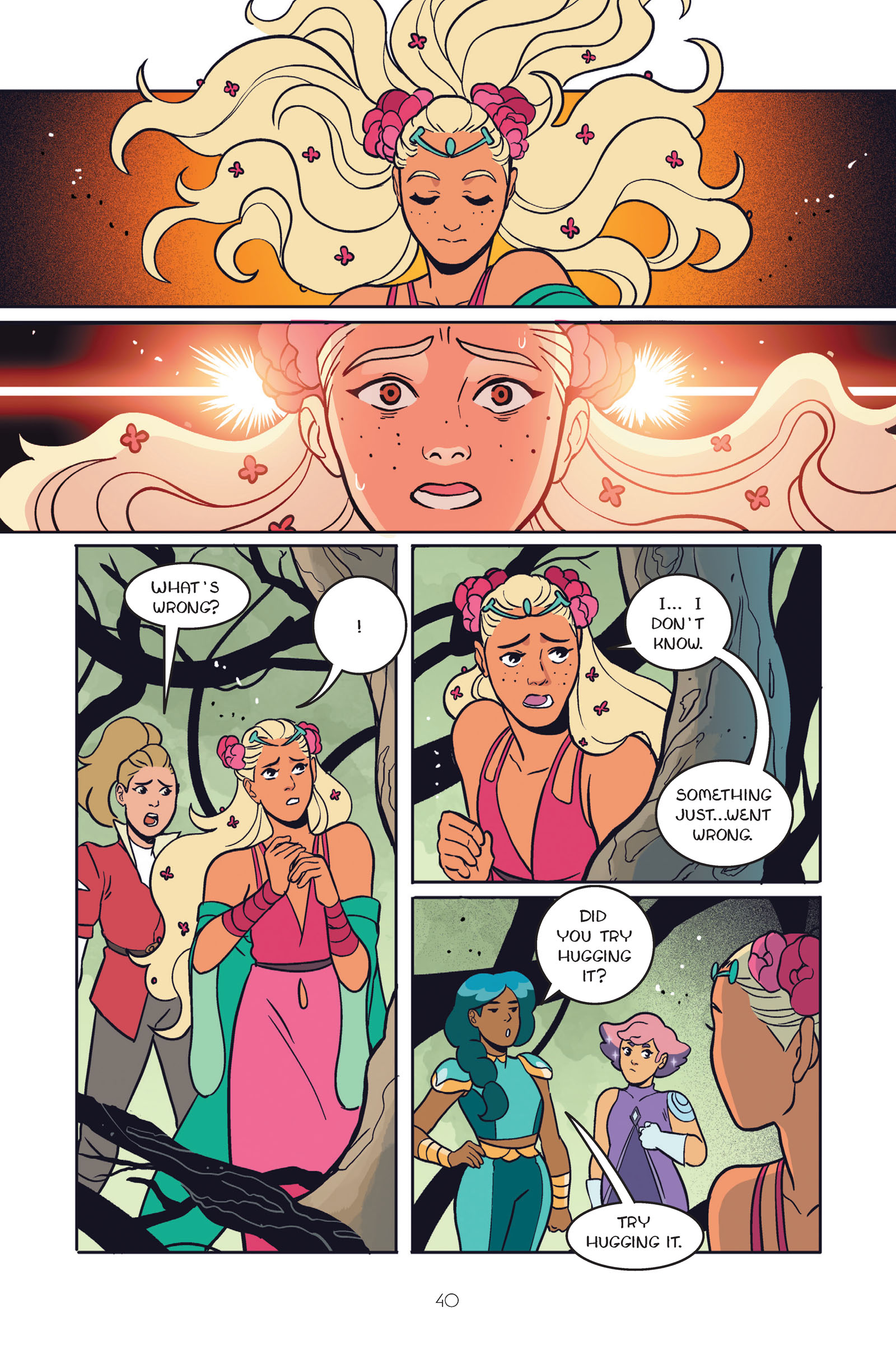 Read online She-Ra and the Princesses of Power: Legend of the Fire Princess comic -  Issue # TPB - 42