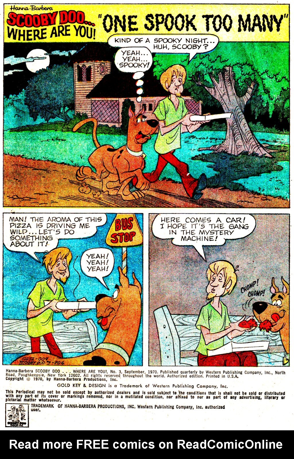 Read online Scooby-Doo... Where Are You! (1970) comic -  Issue #3 - 3