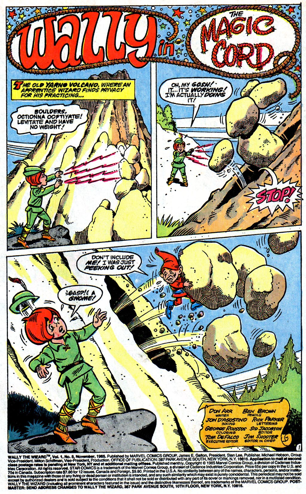 Read online Wally the Wizard comic -  Issue #8 - 2