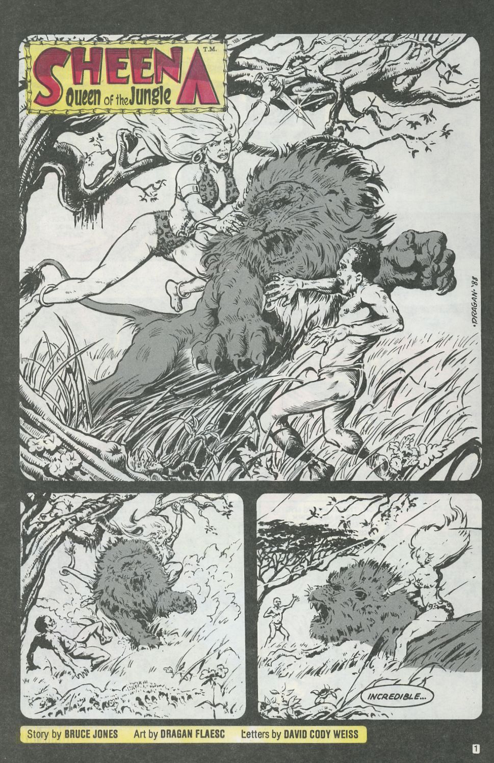 Read online Jungle Comics (1988) comic -  Issue #1 - 3