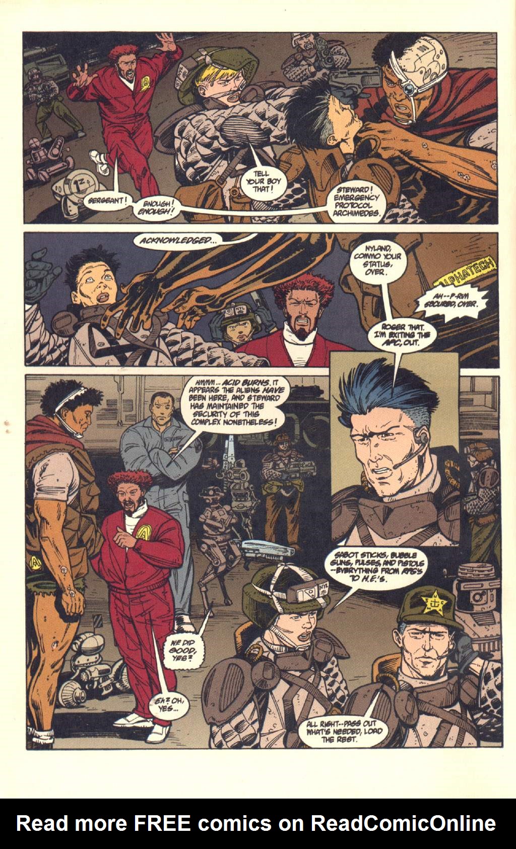 Read online Aliens: Colonial Marines comic -  Issue #7 - 13