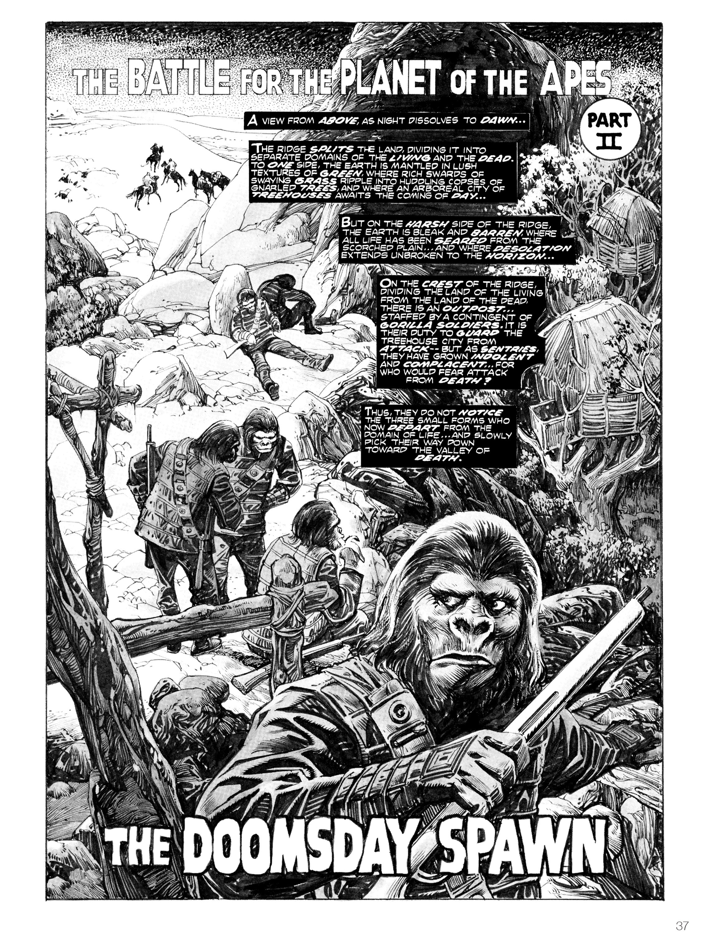 Read online Planet of the Apes: Archive comic -  Issue # TPB 4 (Part 1) - 34