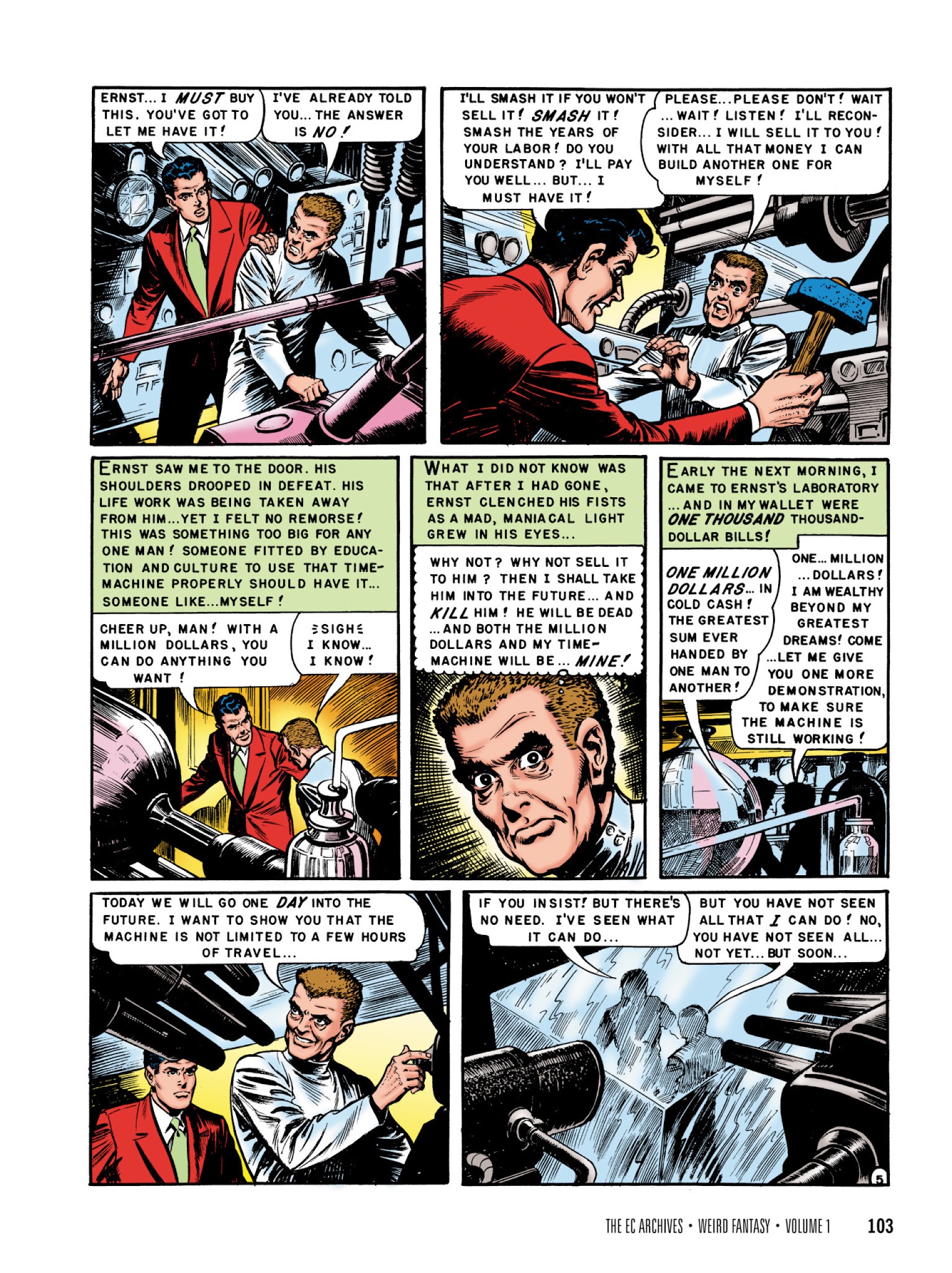 Read online The EC Archives: Weird Fantasy comic -  Issue # TPB 1 - 105