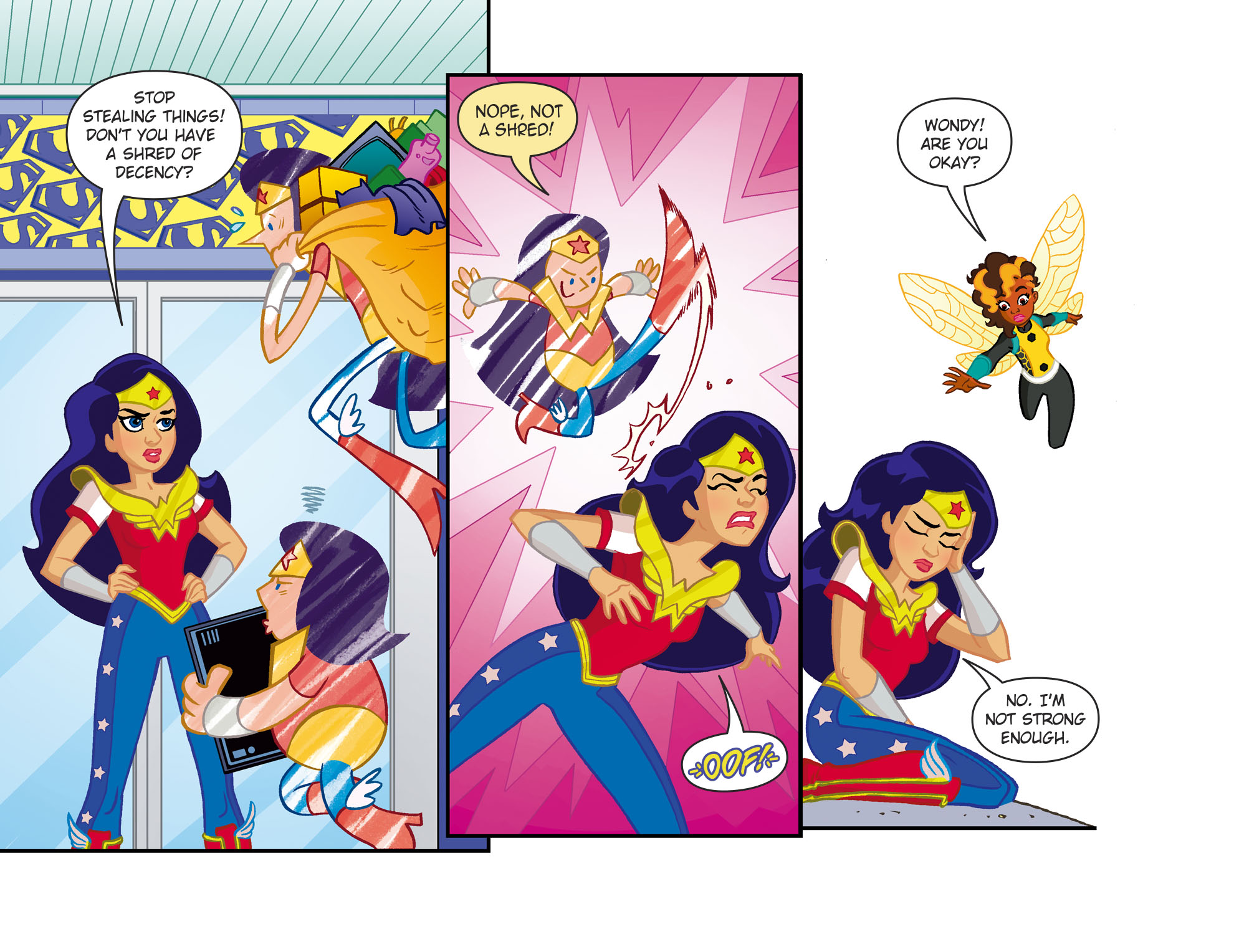 Read online DC Super Hero Girls: Out of the Bottle comic -  Issue #8 - 12