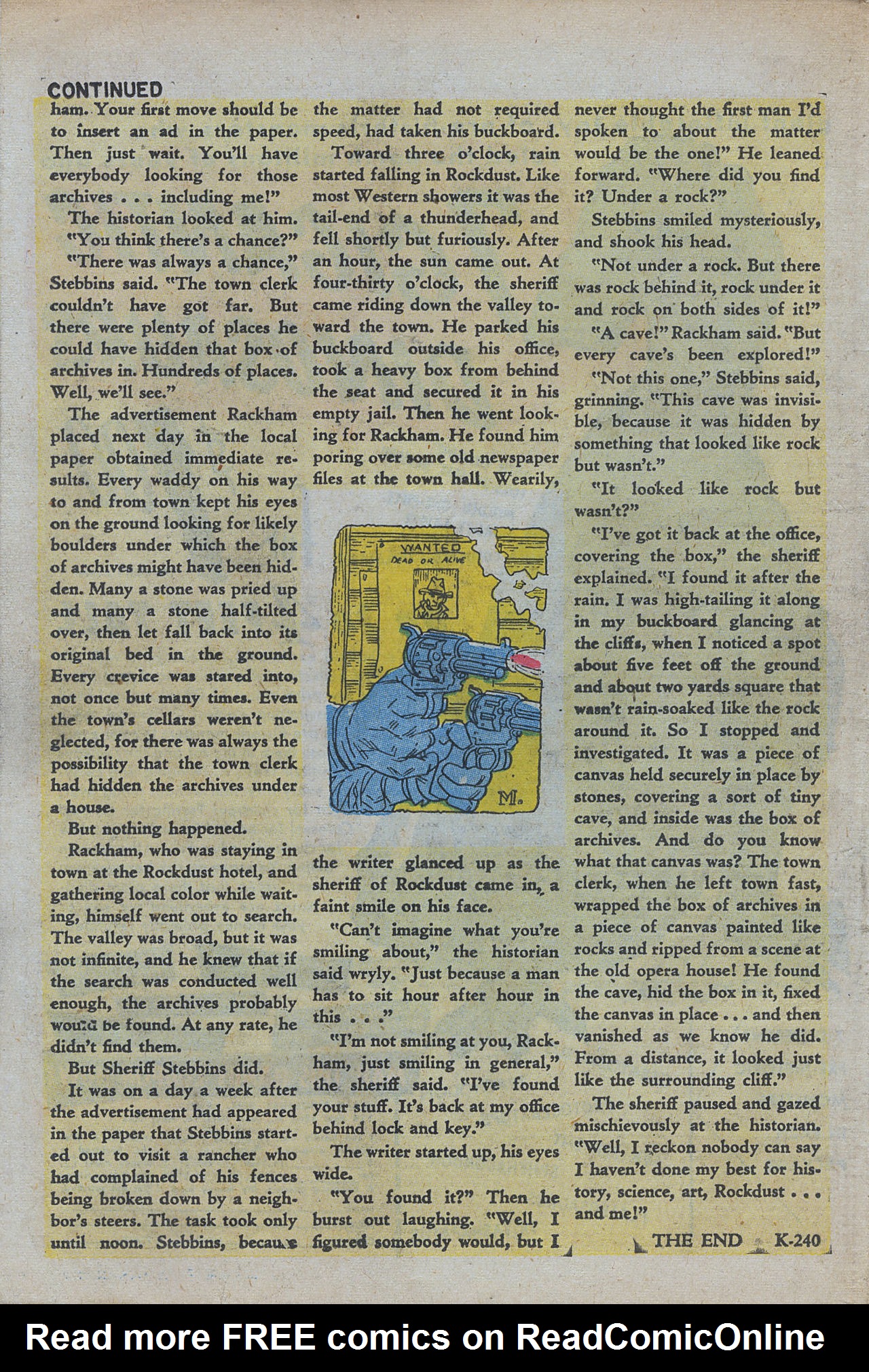 Read online Gunsmoke Western comic -  Issue #50 - 26