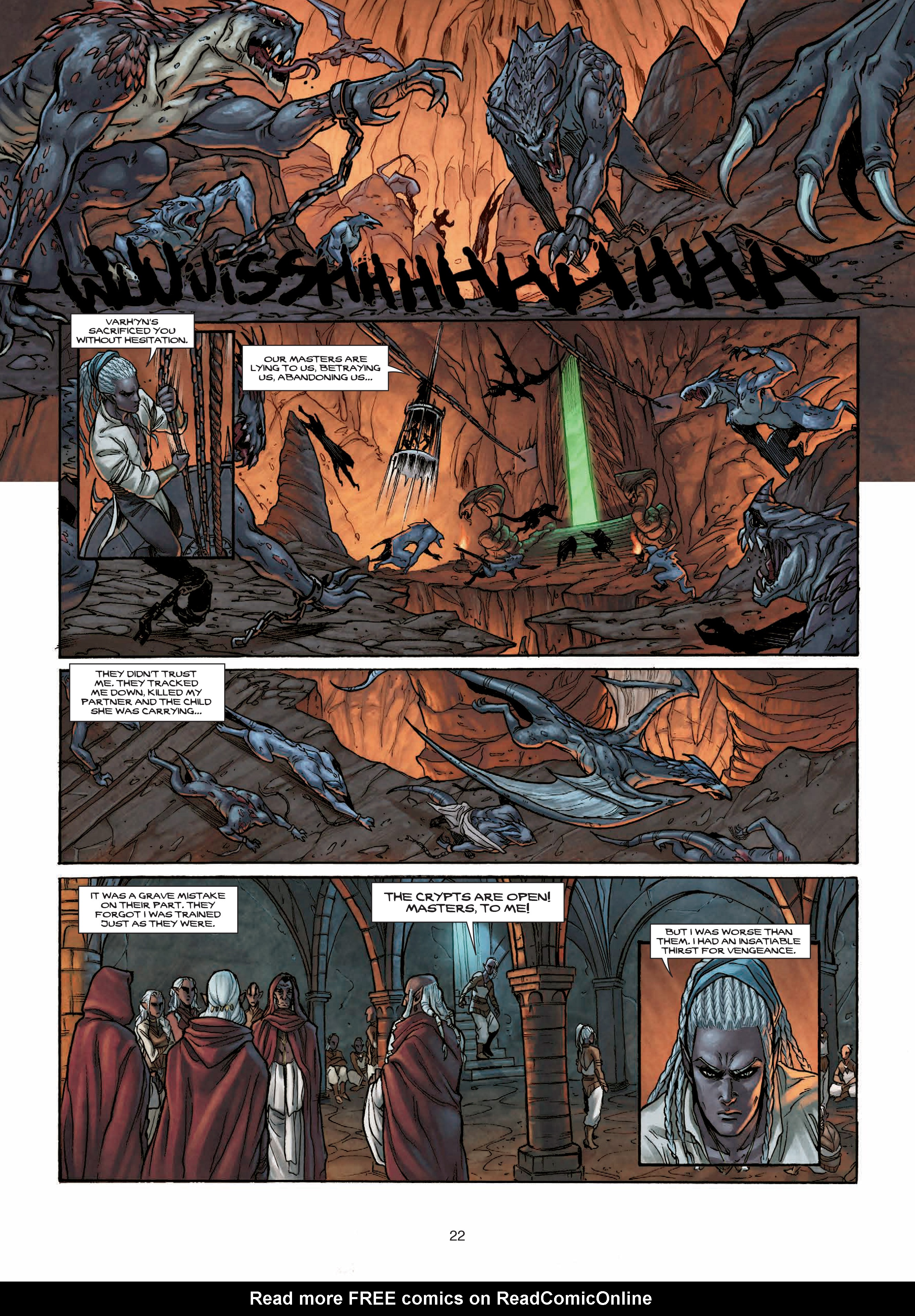 Read online Elves comic -  Issue #25 - 22
