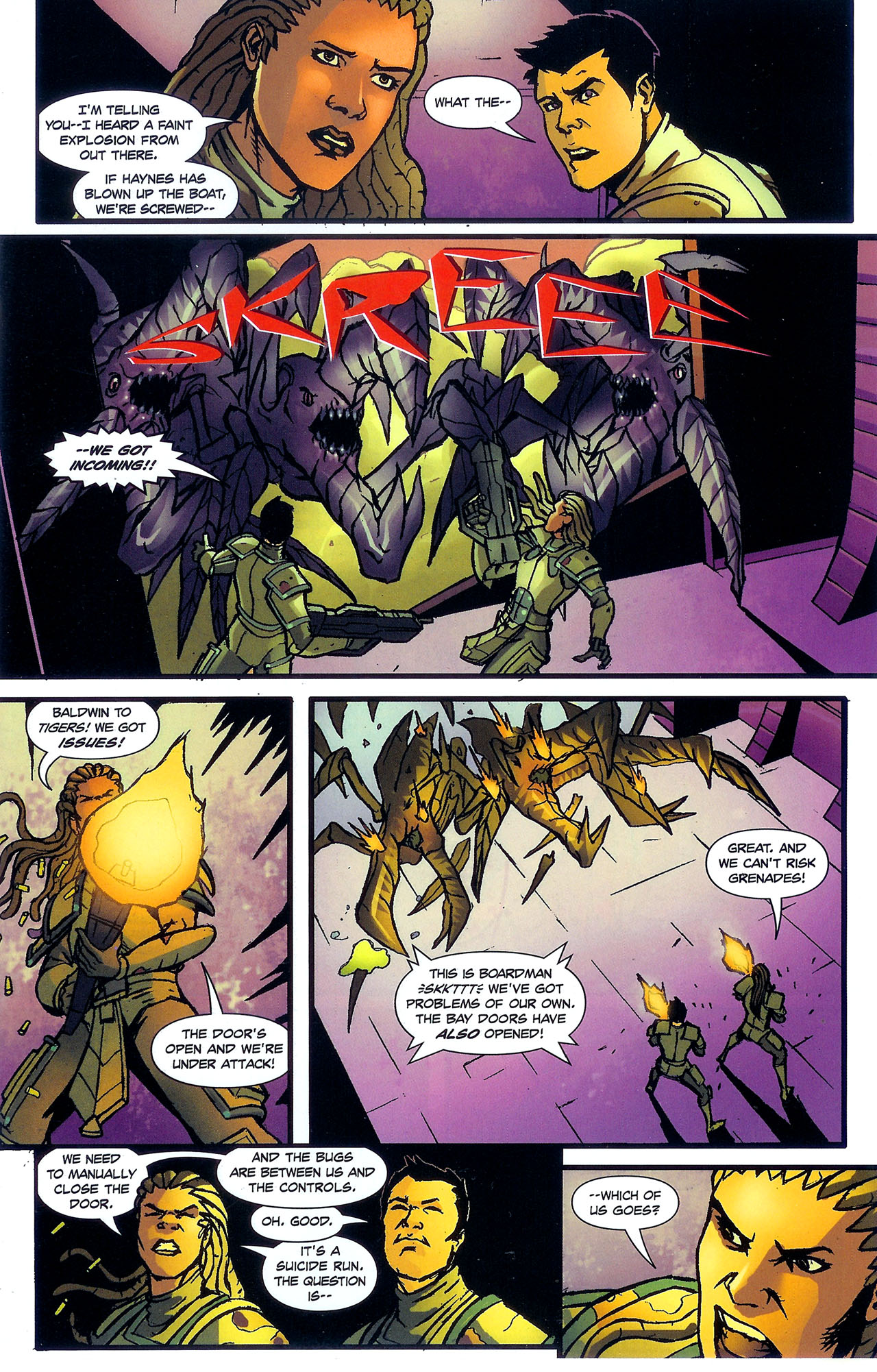 Read online Starship Troopers (2007) comic -  Issue #4 - 6