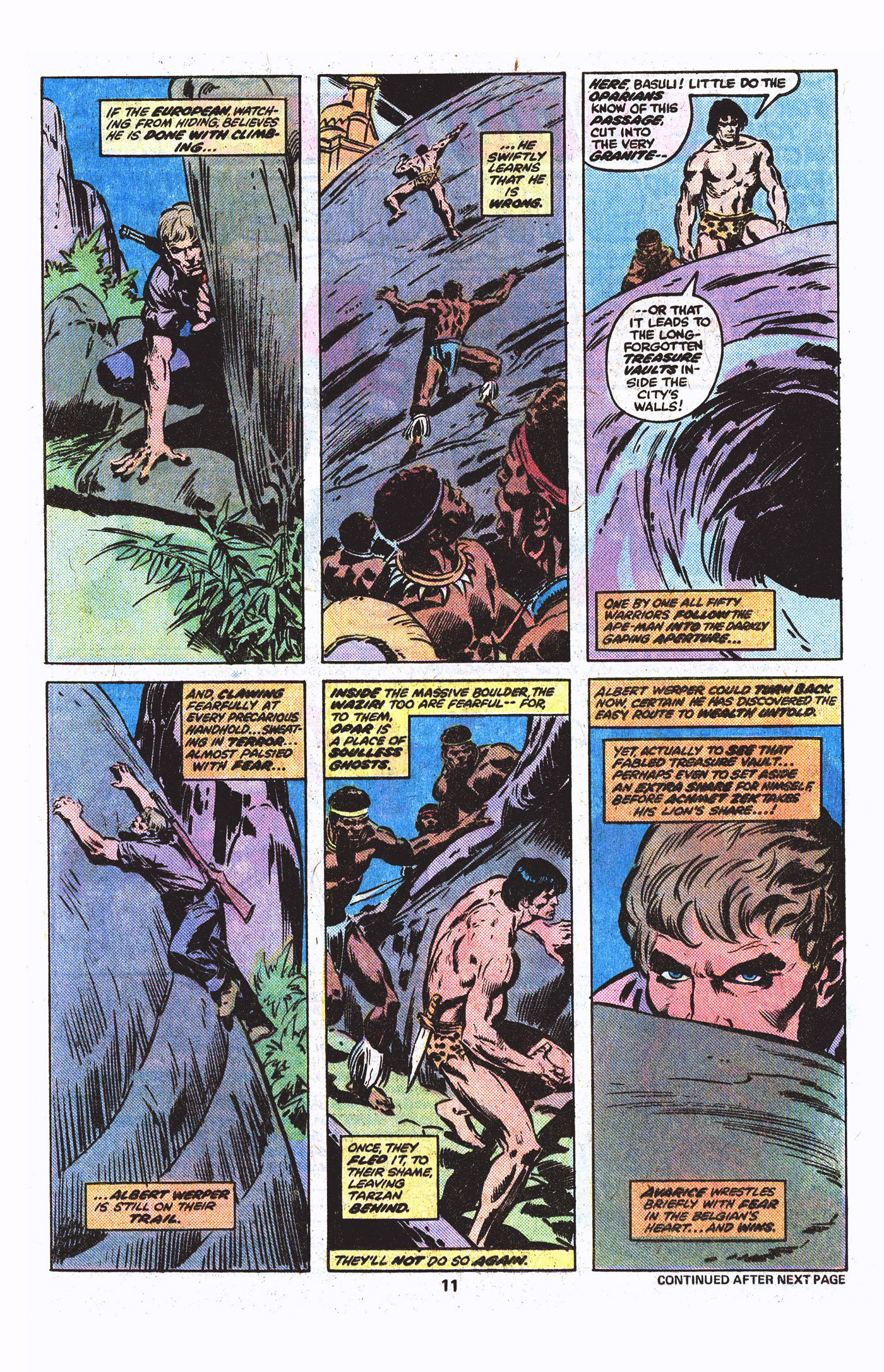 Read online Tarzan (1977) comic -  Issue #3 - 8