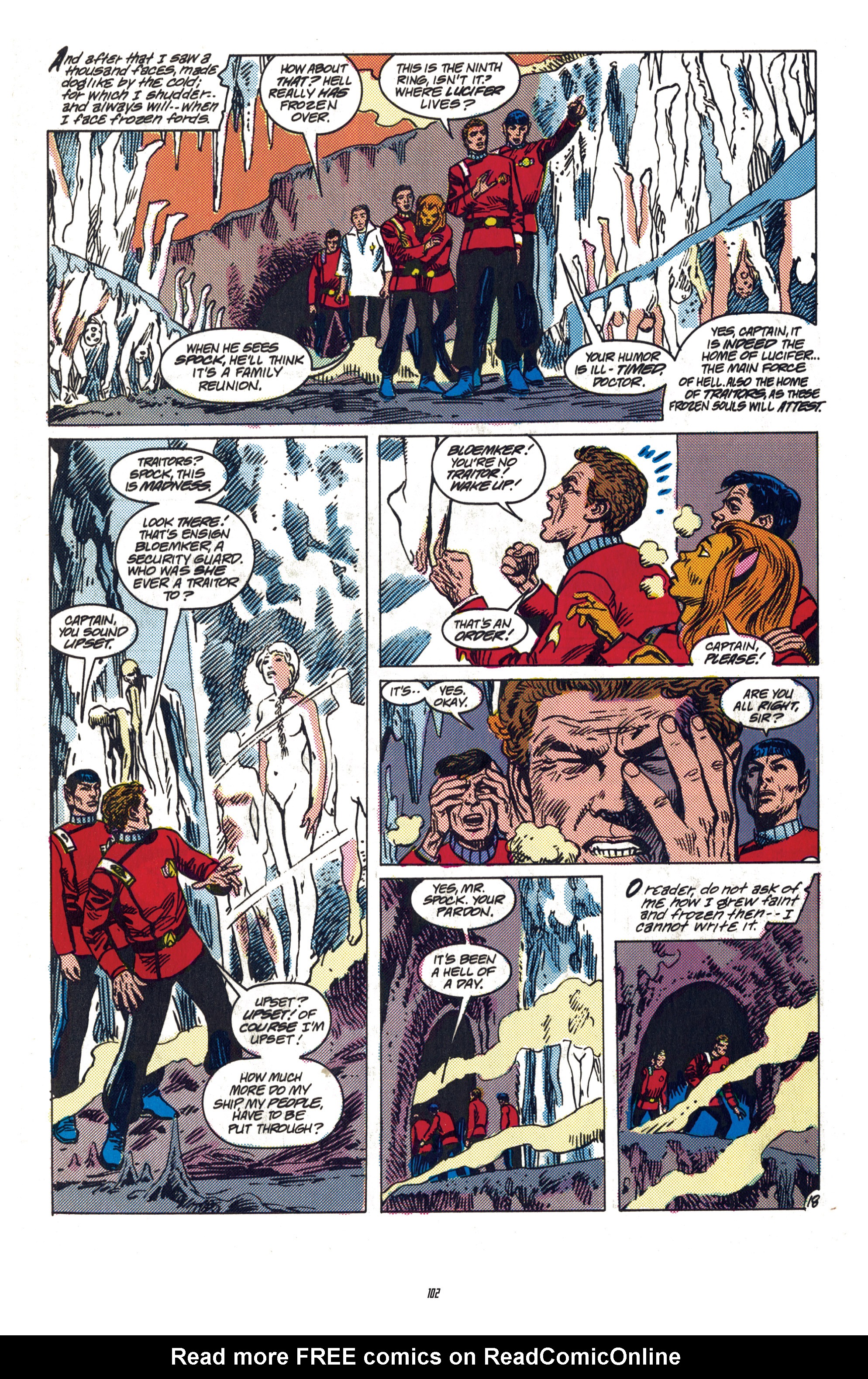 Read online Star Trek Classics comic -  Issue #5 - 100