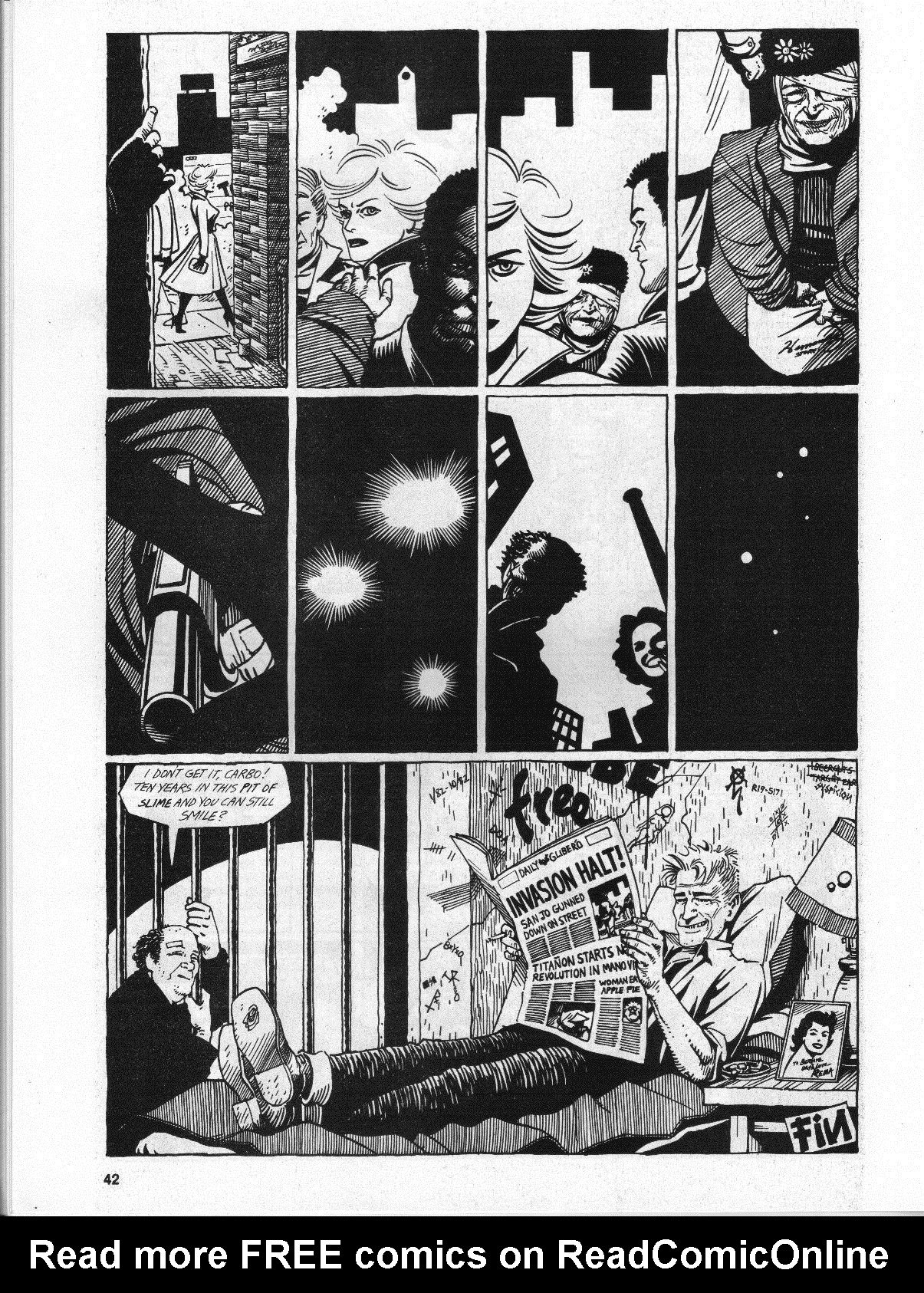 Read online Love and Rockets (1982) comic -  Issue #2 - 42