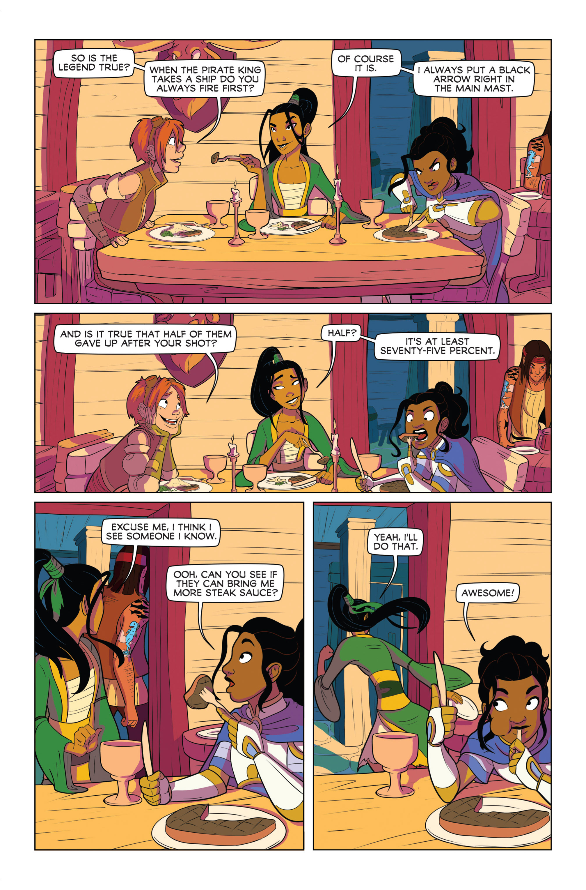 Read online Princeless: The Pirate Princess comic -  Issue # Full - 16