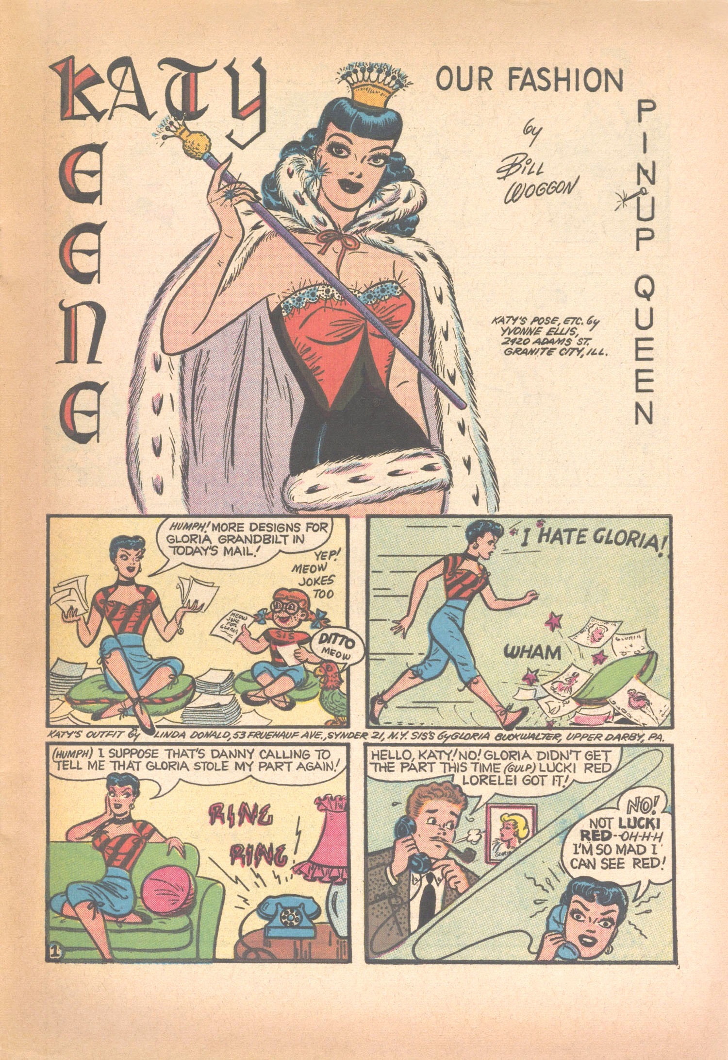 Read online Katy Keene (1949) comic -  Issue #28 - 33