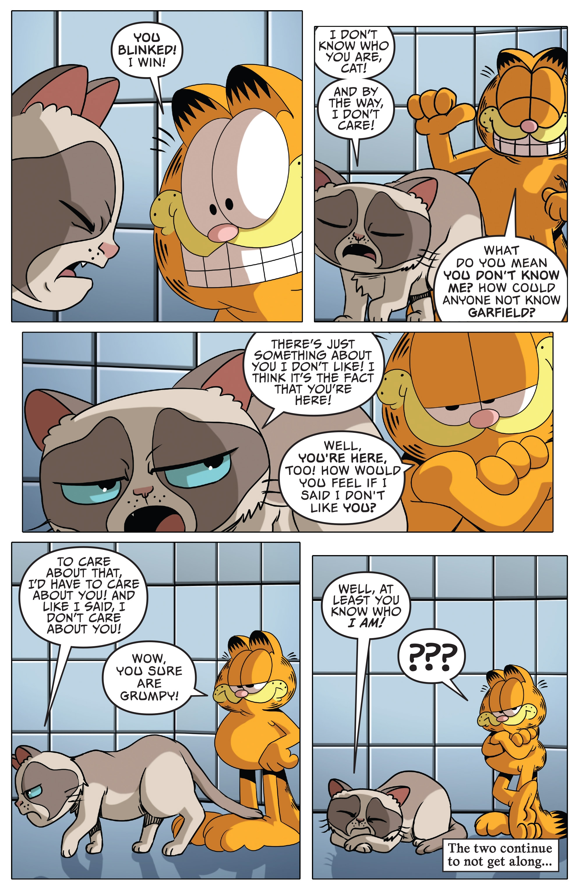 Read online Grumpy Cat/Garfield comic -  Issue #2 - 4