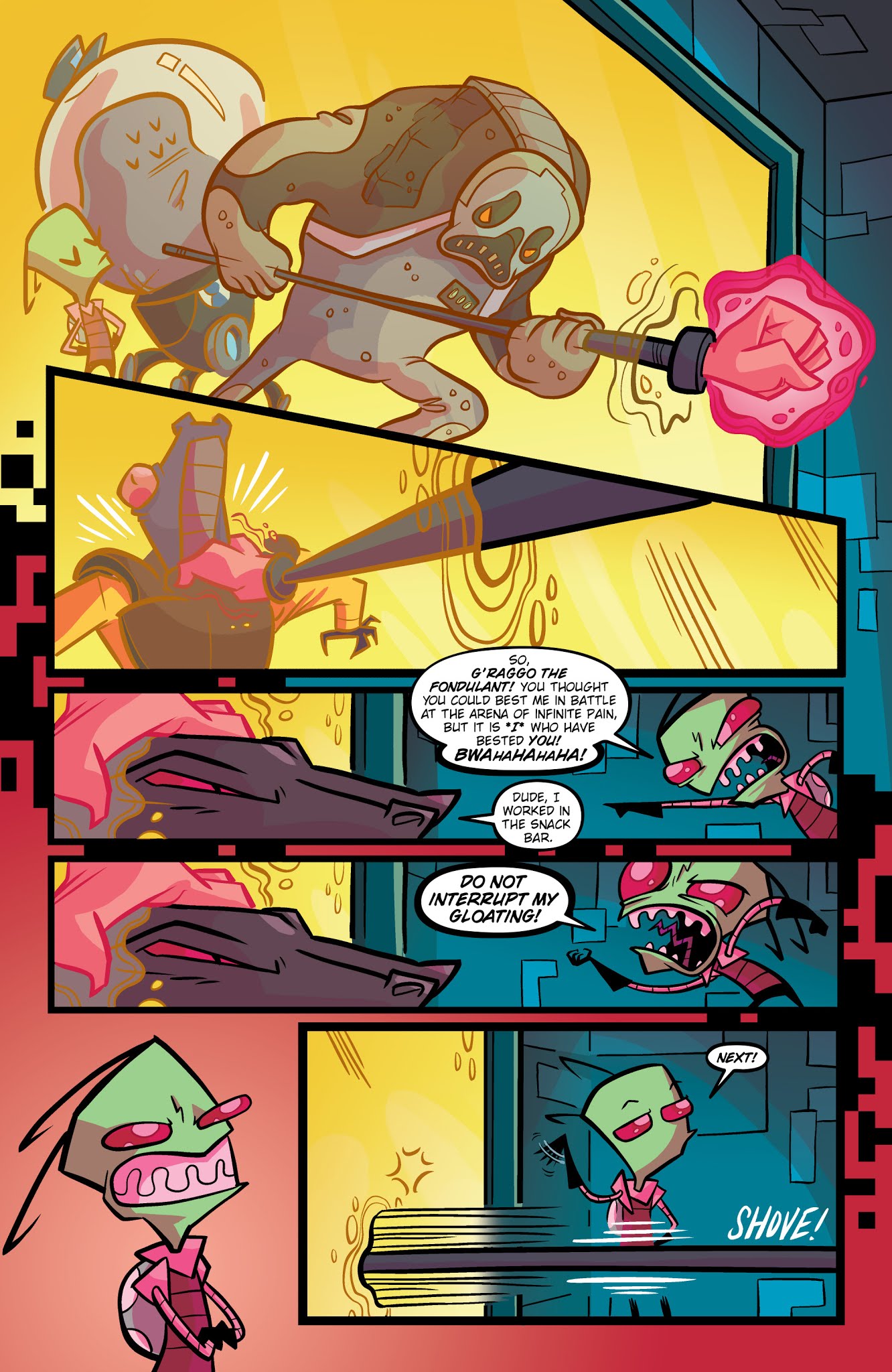 Read online Invader Zim comic -  Issue #34 - 5