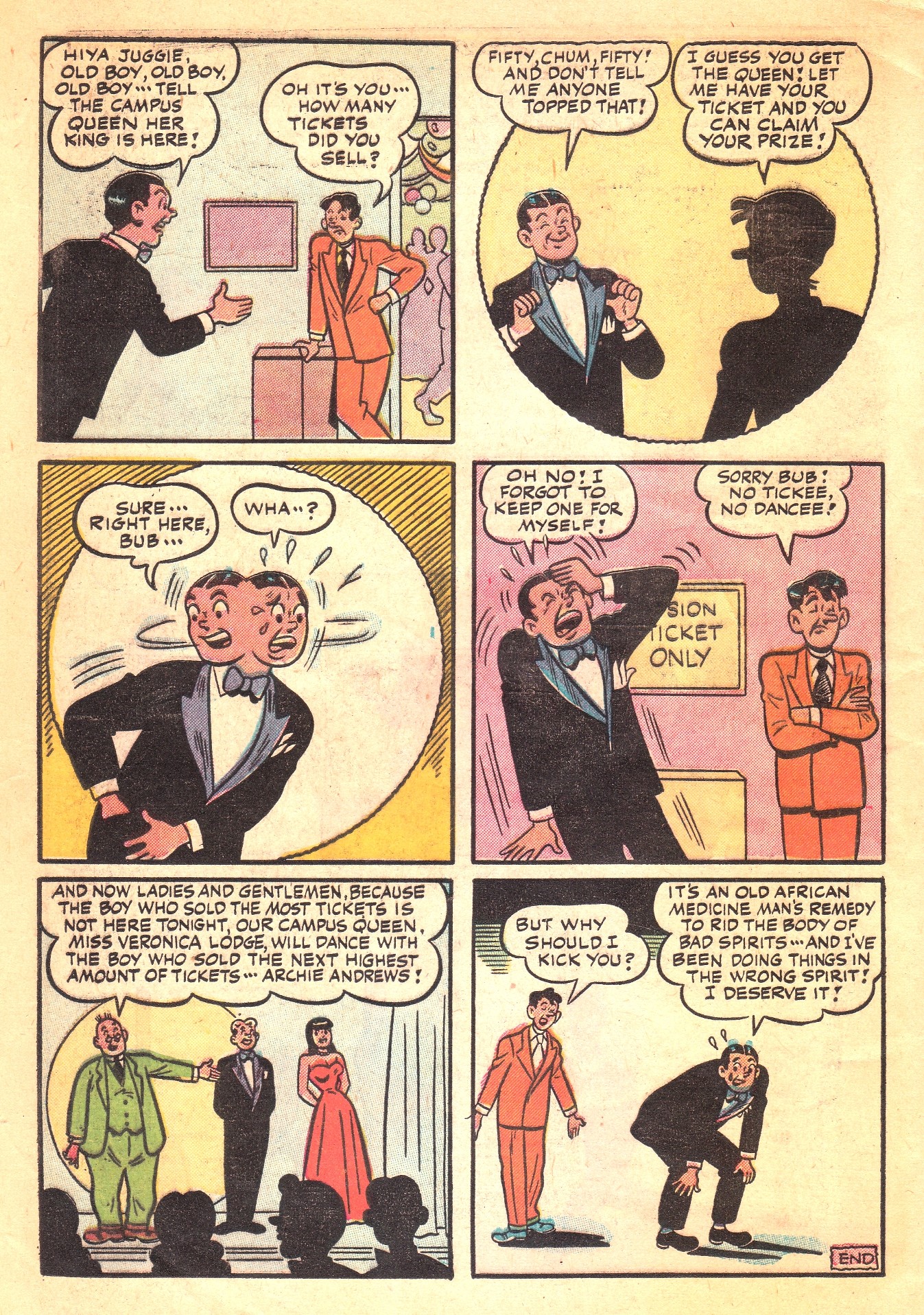 Read online Archie's Rival Reggie comic -  Issue #7 - 32