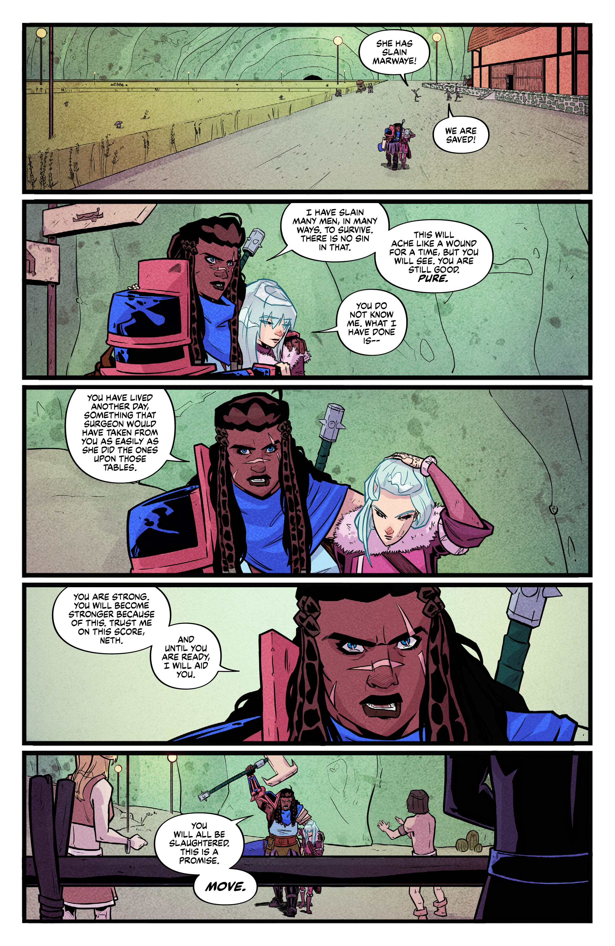 Read online Godfell comic -  Issue #3 - 24