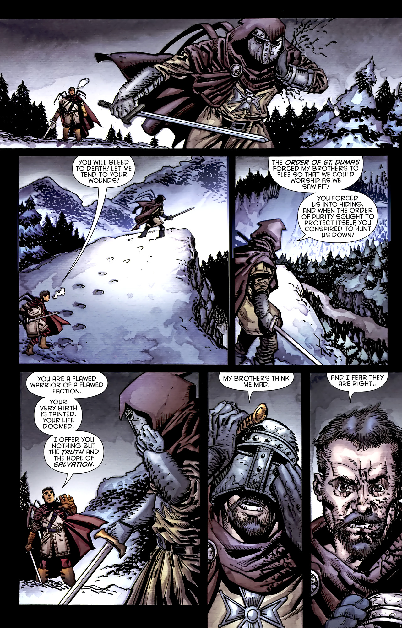 Read online Azrael (2009) comic -  Issue #6 - 19