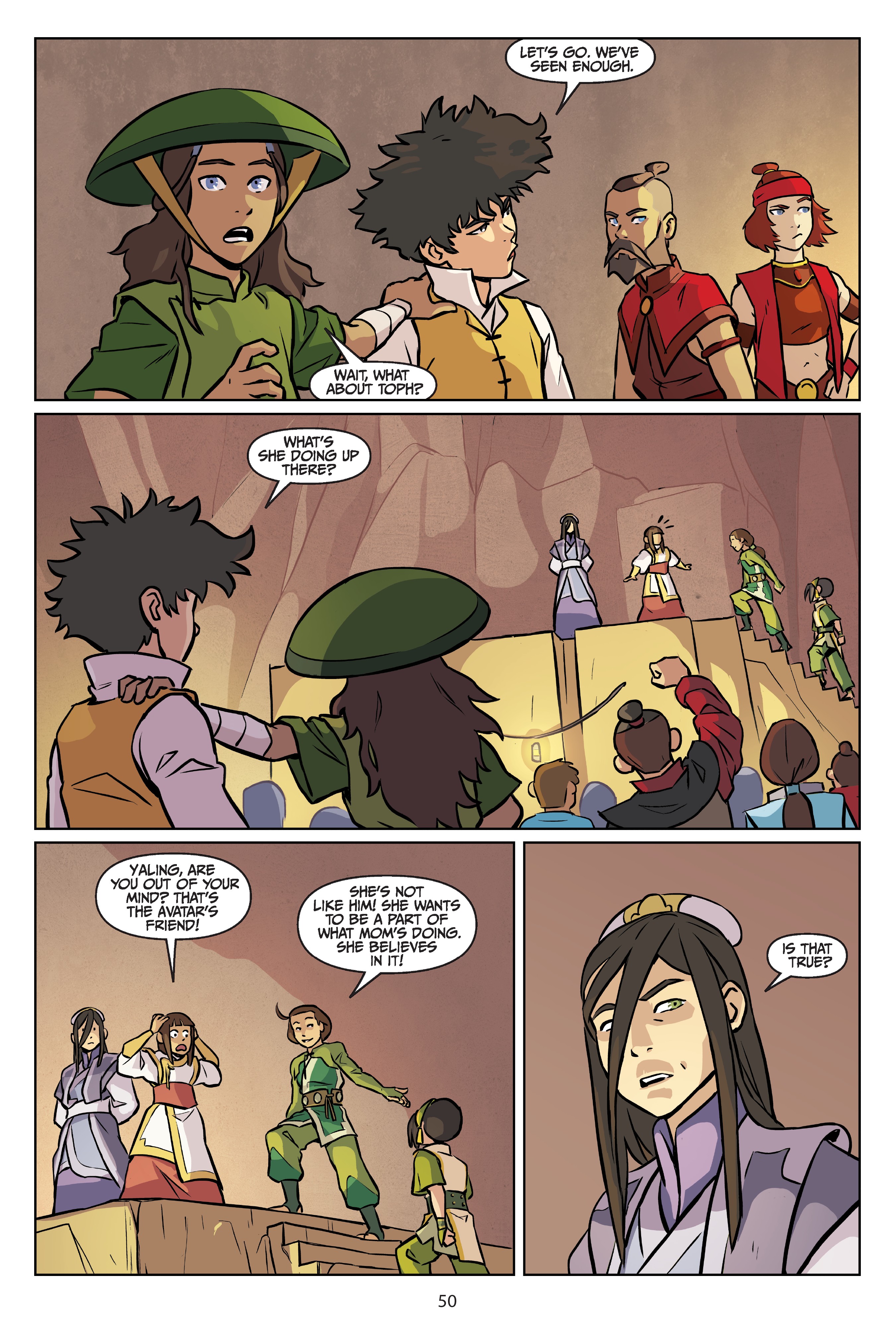 Read online Nickelodeon Avatar: The Last Airbender - Imbalance comic -  Issue # TPB 2 - 51