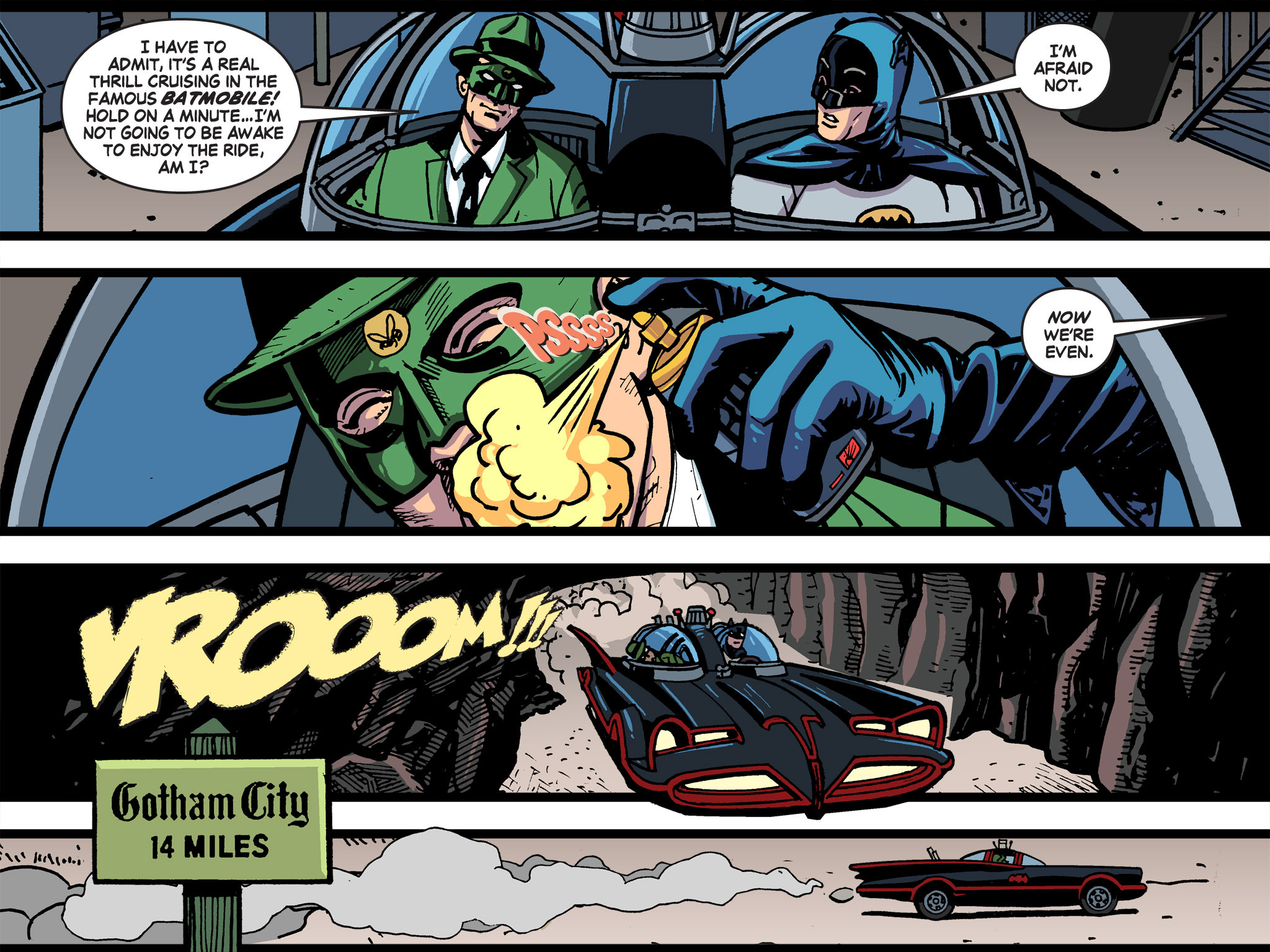Read online Batman '66 Meets the Green Hornet [II] comic -  Issue #5 - 80