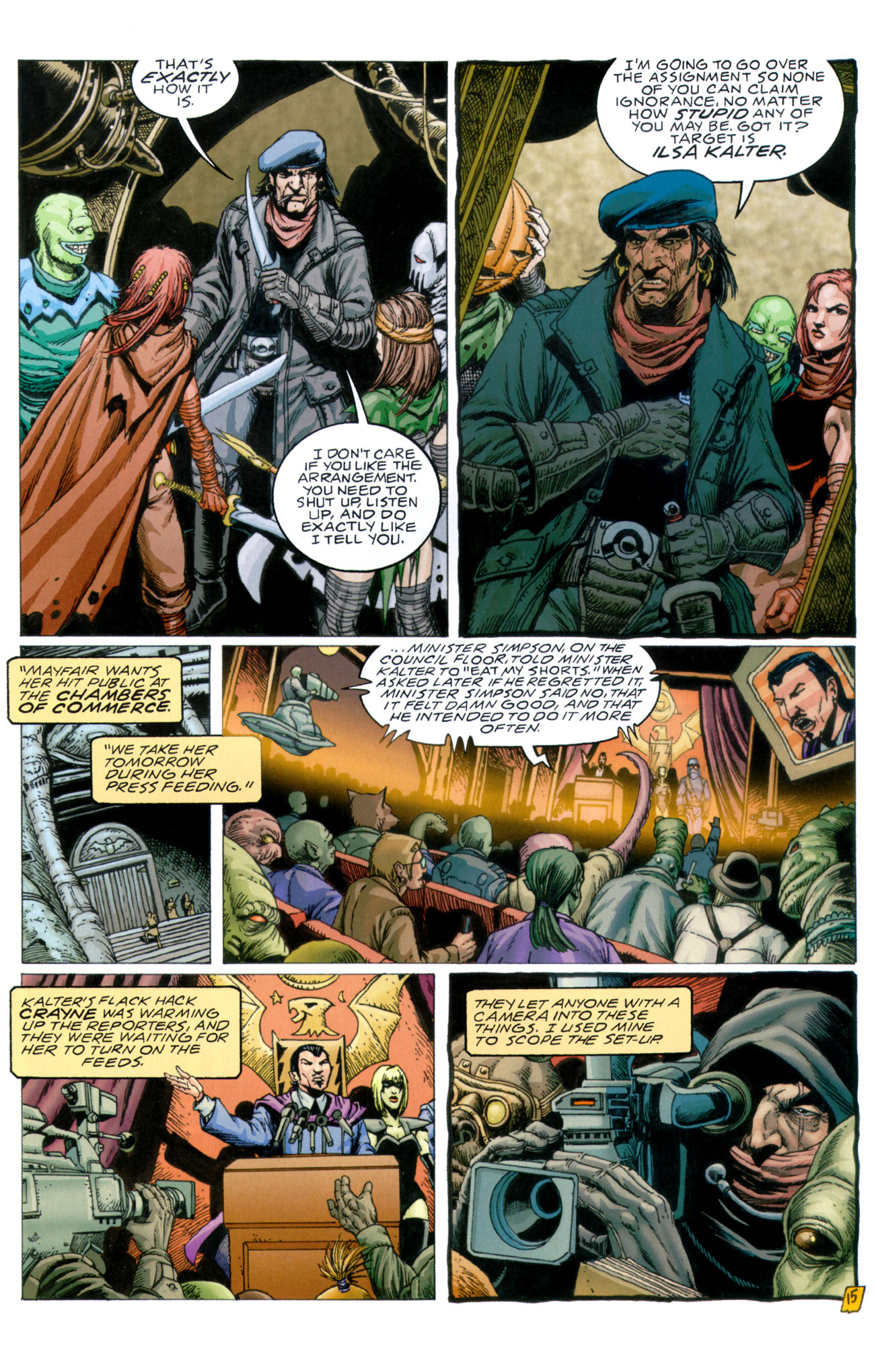 Read online Grimjack: Killer Instinct comic -  Issue #1 - 17
