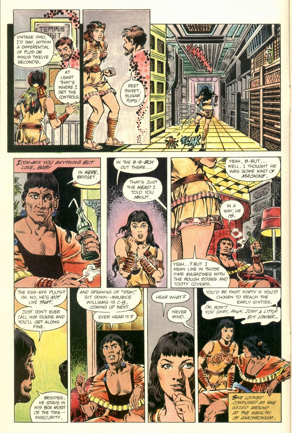 Read online Aztec Ace comic -  Issue #1 - 10