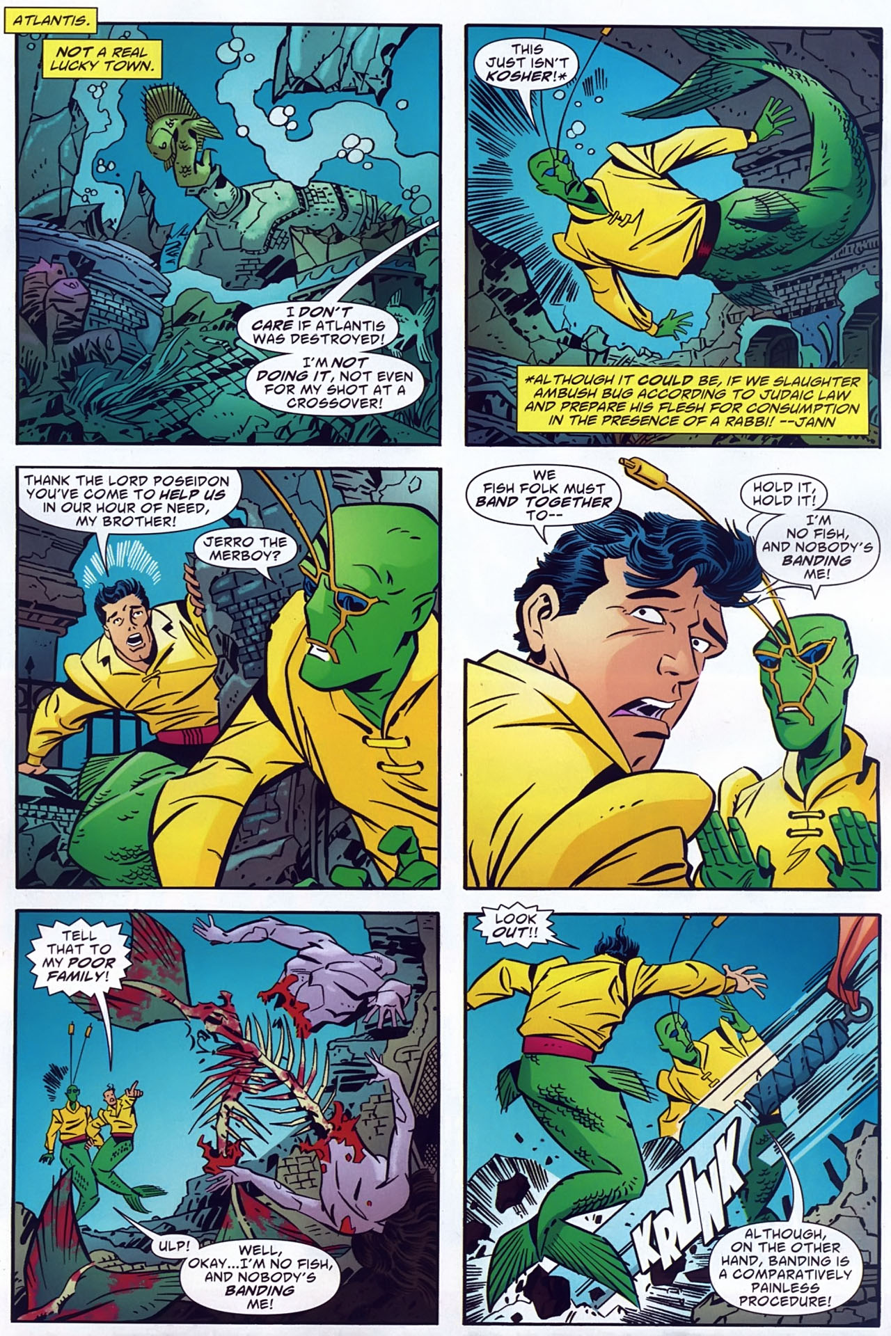 Read online Ambush Bug: Year None comic -  Issue #3 - 17