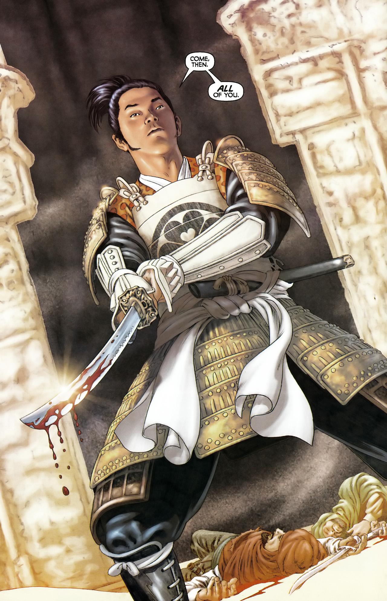 Read online Samurai: Heaven and Earth (2006) comic -  Issue #5 - 10