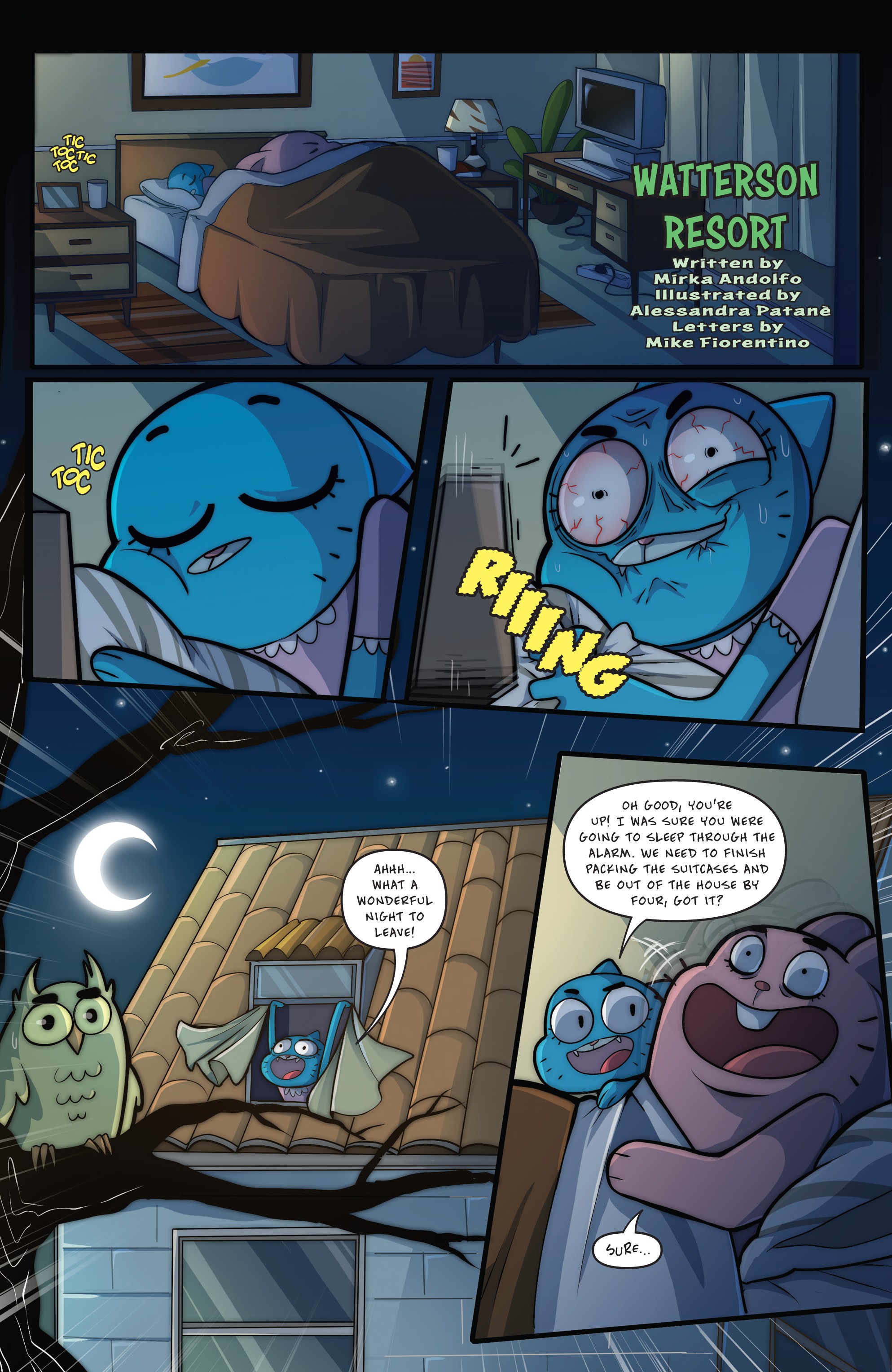 Read online The Amazing World of Gumball: Spring Break Smash comic -  Issue # Full - 27